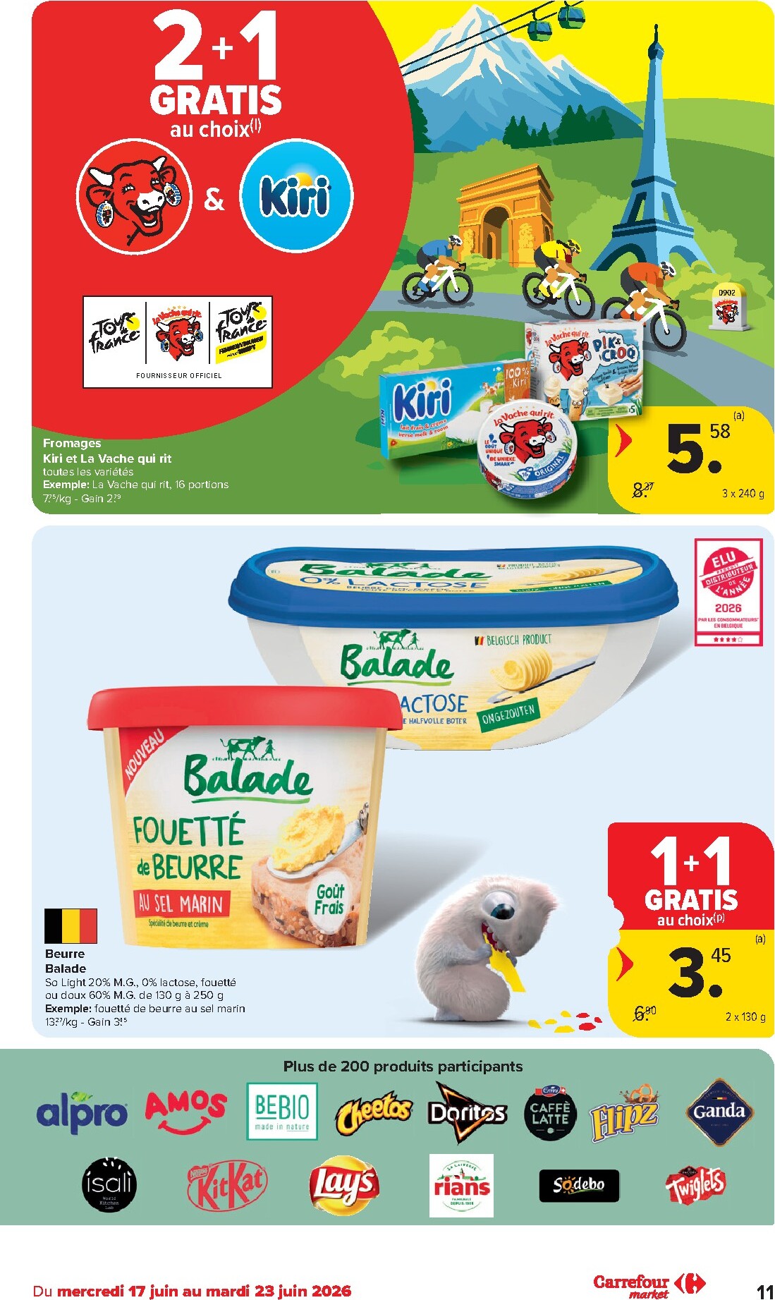 carrefour - Huidige Carrefour Market folder geldig van woensdag 17/06/2026 tot dinsdag 23/06/2026 - page: 11