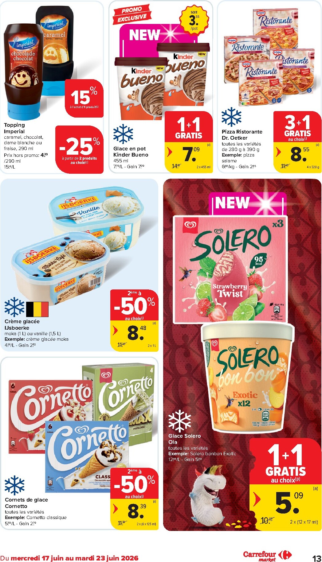 carrefour - Huidige Carrefour Market folder geldig van woensdag 17/06/2026 tot dinsdag 23/06/2026 - page: 13