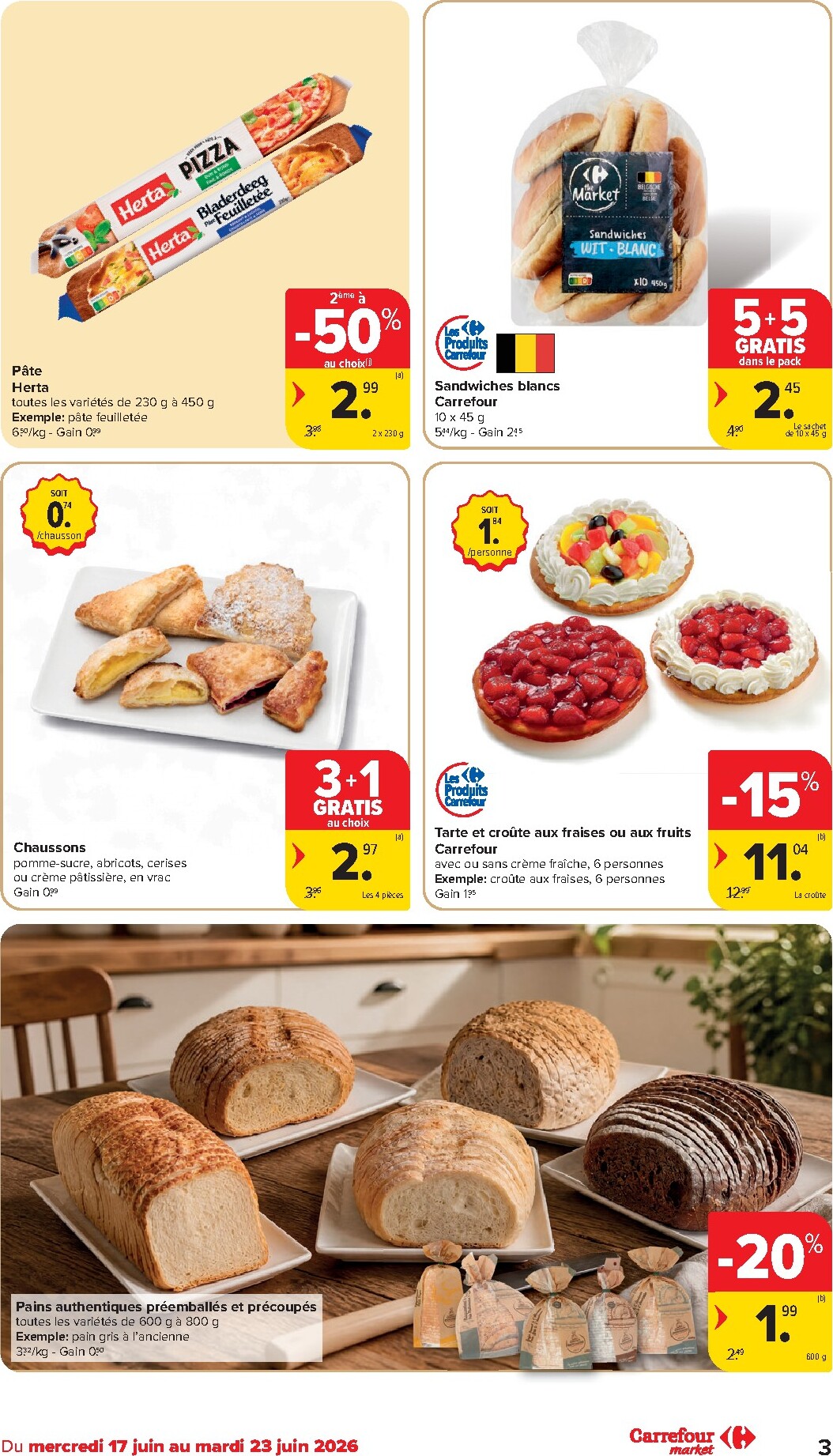 carrefour - Huidige Carrefour Market folder geldig van woensdag 17/06/2026 tot dinsdag 23/06/2026 - page: 3