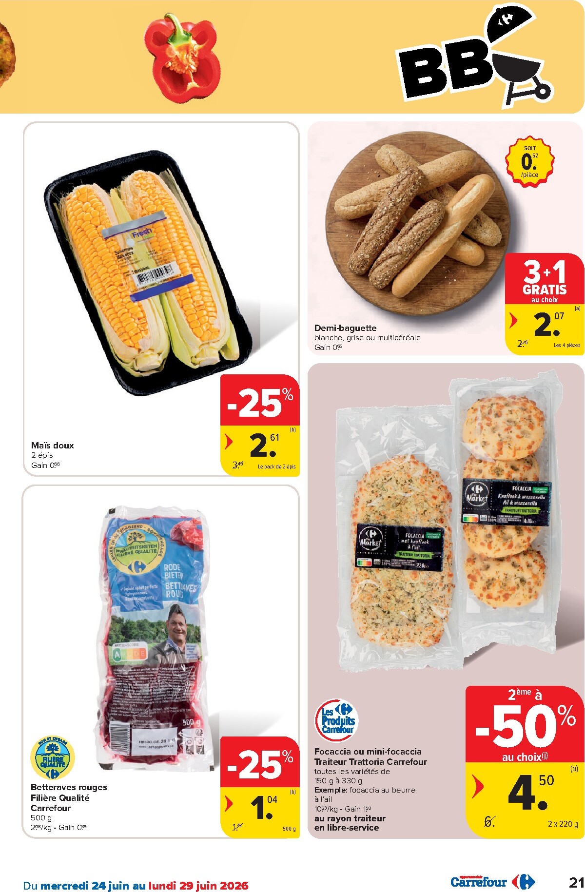 carrefour - Carrefour Hypermarchés folder voor volgende week van woensdag 24/06/2026 tot maandag 06/07/2026 - page: 21