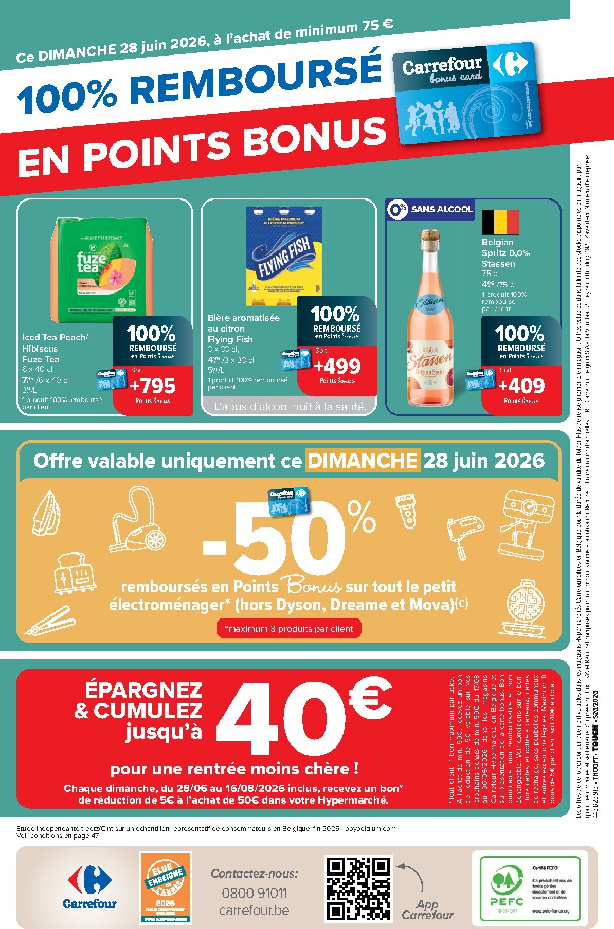 carrefour - Carrefour Hypermarchés folder voor volgende week van woensdag 24/06/2026 tot maandag 06/07/2026 - page: 48