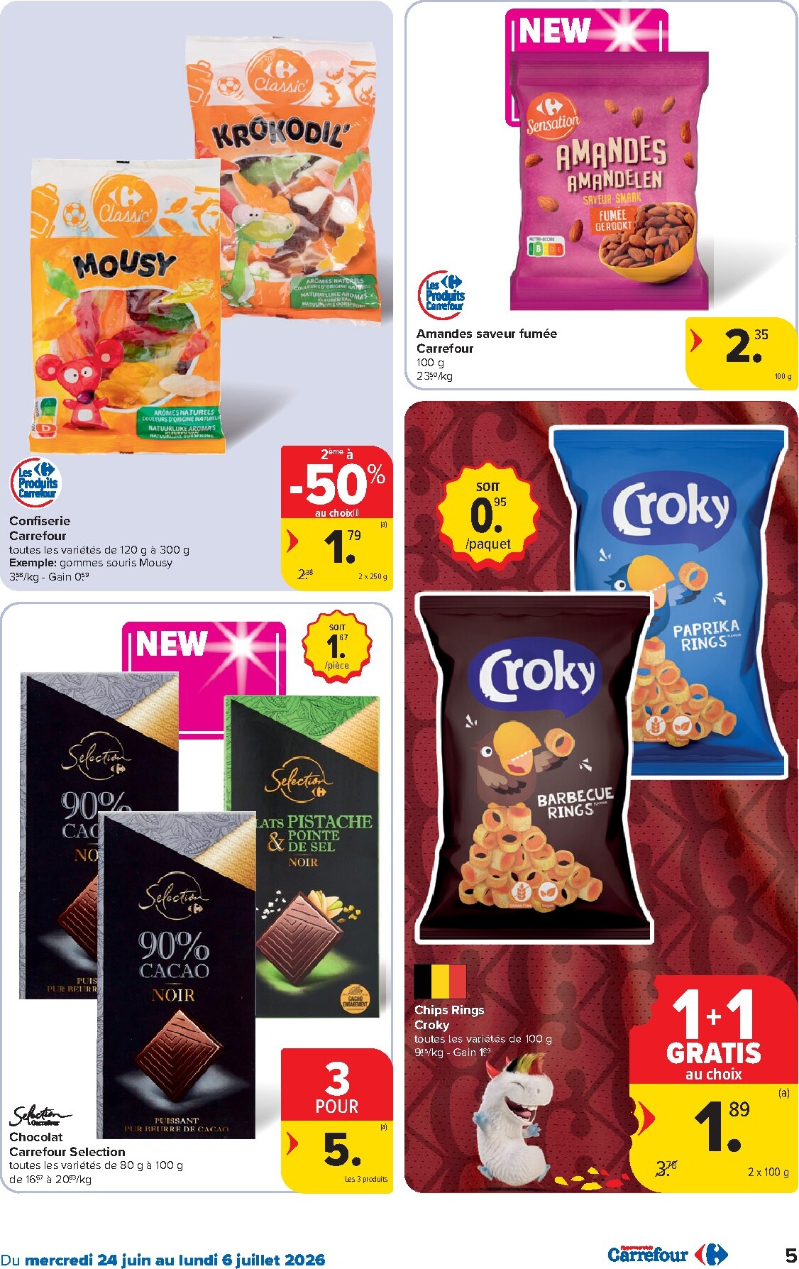 carrefour - Carrefour Hypermarchés folder voor volgende week van woensdag 24/06/2026 tot maandag 06/07/2026 - page: 5