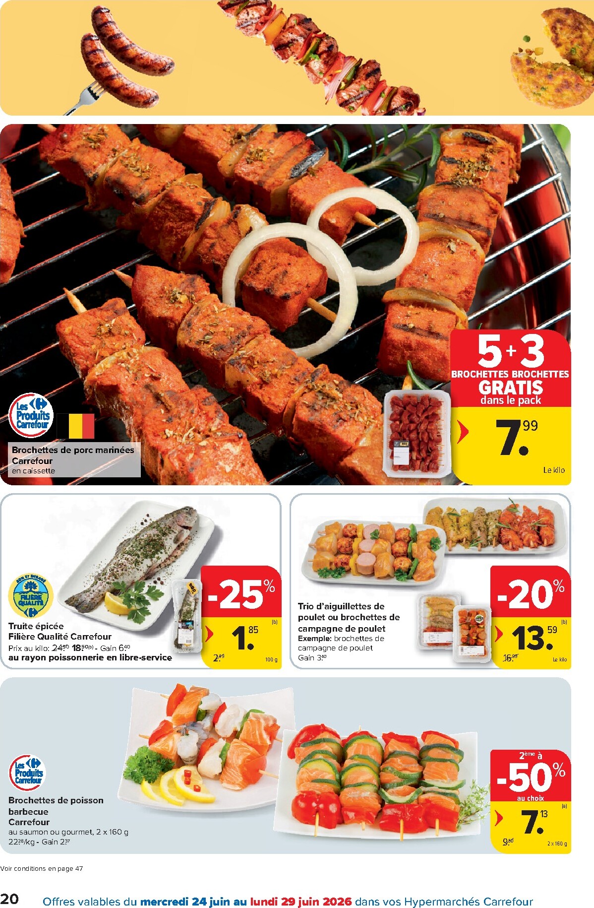 carrefour - Carrefour Hypermarchés folder voor volgende week van woensdag 24/06/2026 tot maandag 06/07/2026 - page: 20