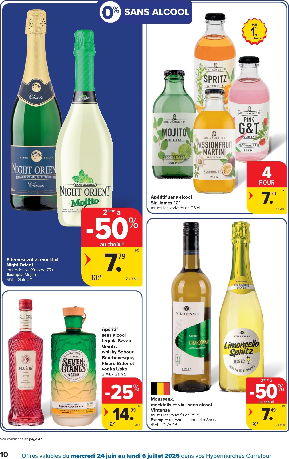 carrefour - Carrefour Hypermarchés folder voor volgende week van woensdag 24/06/2026 tot maandag 06/07/2026 - page: 10