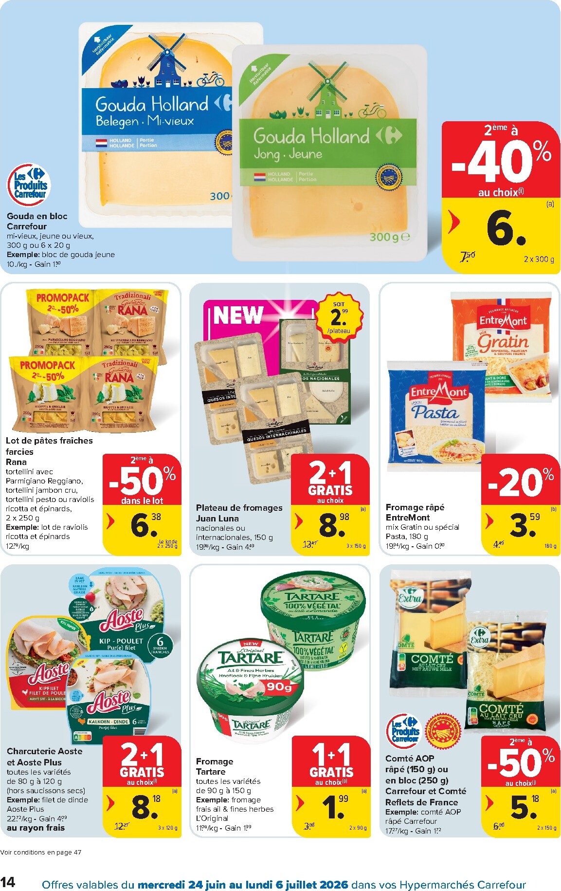 carrefour - Carrefour Hypermarchés folder voor volgende week van woensdag 24/06/2026 tot maandag 06/07/2026 - page: 14