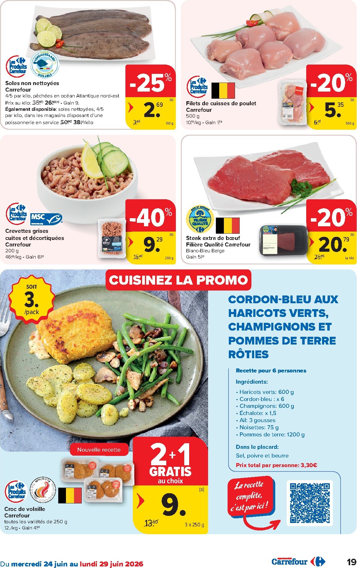 carrefour - Carrefour Hypermarchés folder voor volgende week van woensdag 24/06/2026 tot maandag 06/07/2026 - page: 19