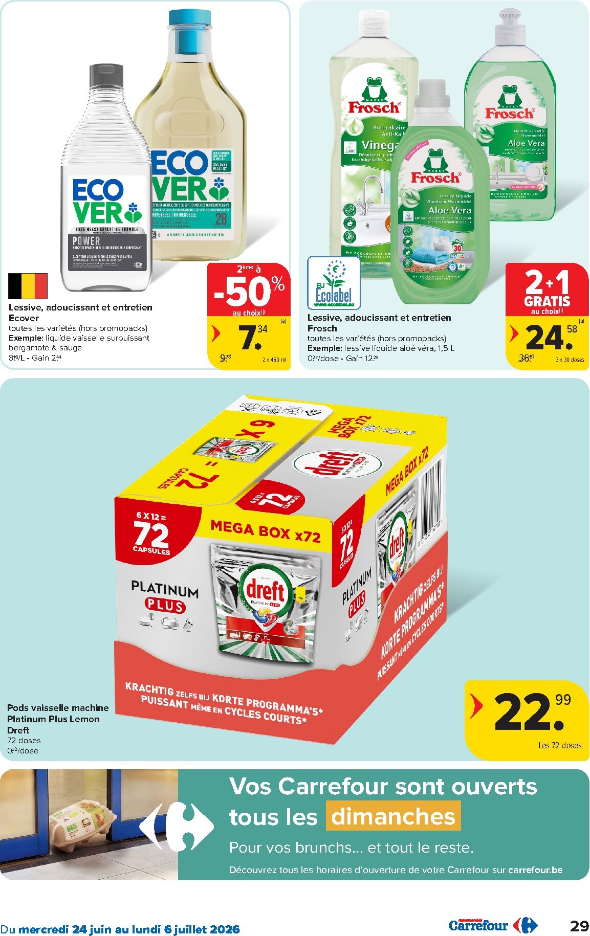 carrefour - Carrefour Hypermarchés folder voor volgende week van woensdag 24/06/2026 tot maandag 06/07/2026 - page: 29