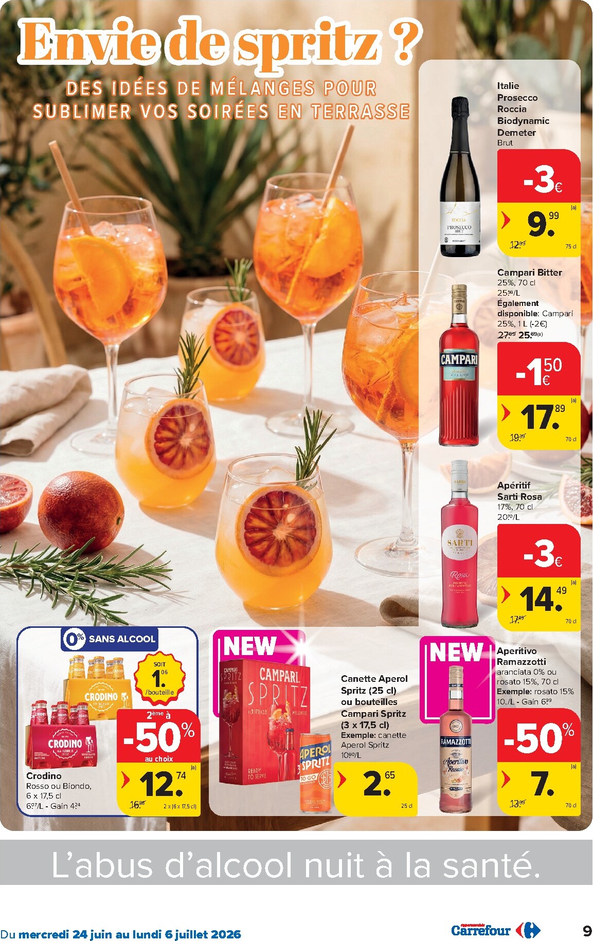 carrefour - Carrefour Hypermarchés folder voor volgende week van woensdag 24/06/2026 tot maandag 06/07/2026 - page: 9