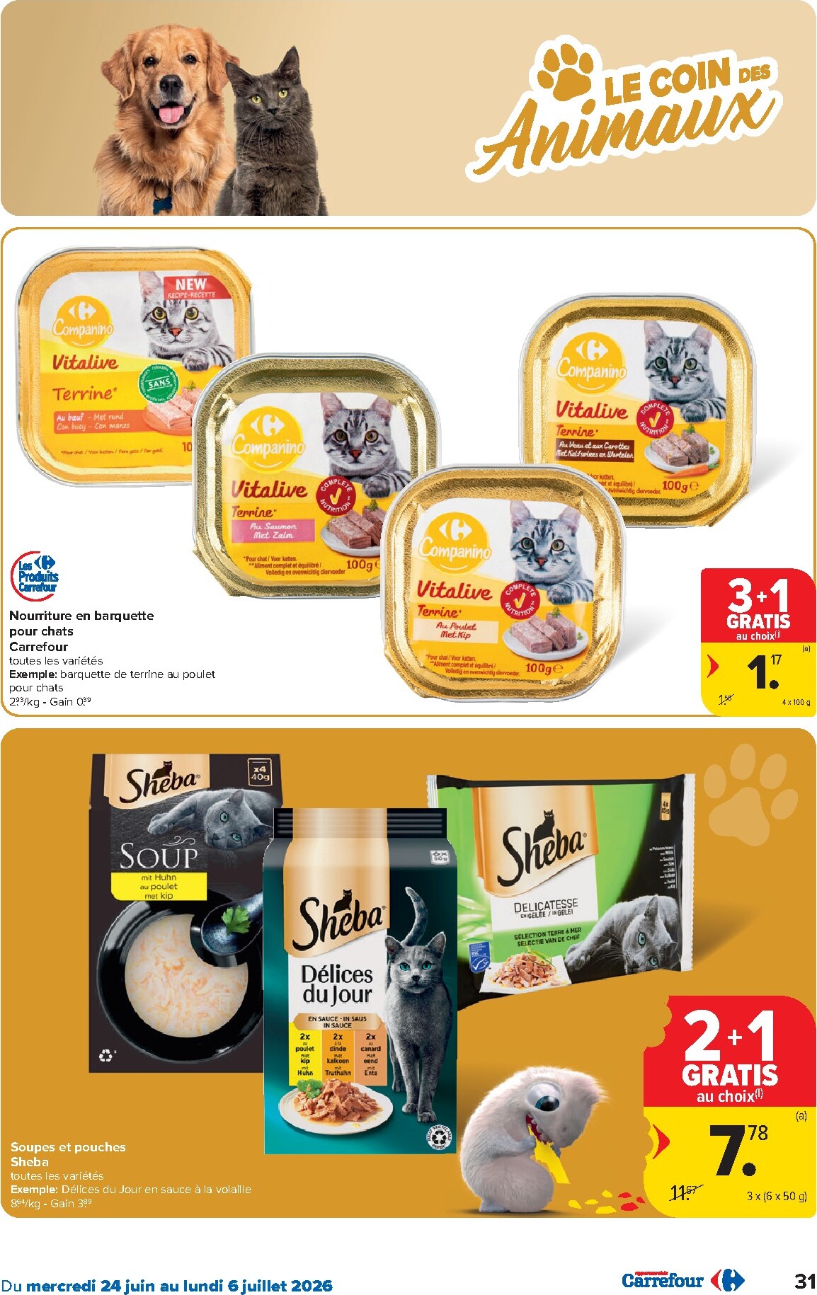 carrefour - Carrefour Hypermarchés folder voor volgende week van woensdag 24/06/2026 tot maandag 06/07/2026 - page: 31
