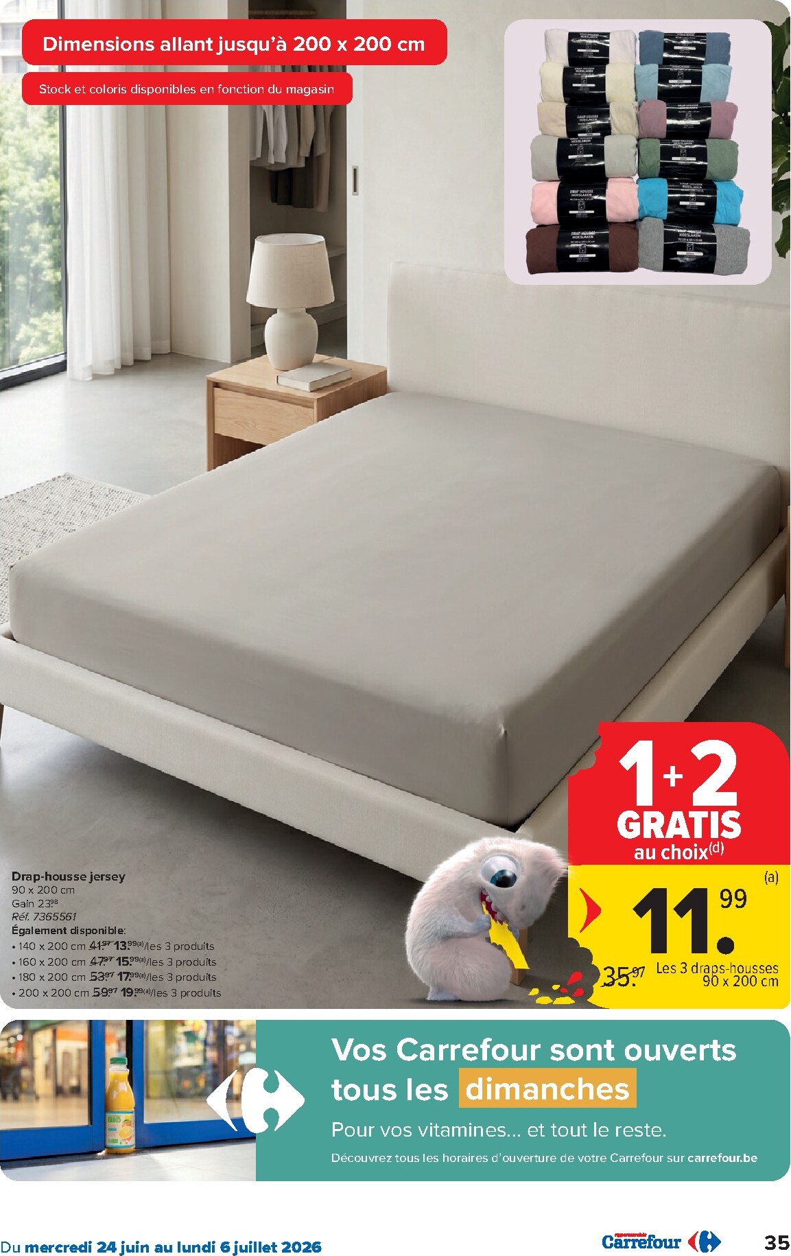 carrefour - Carrefour Hypermarchés folder voor volgende week van woensdag 24/06/2026 tot maandag 06/07/2026 - page: 35