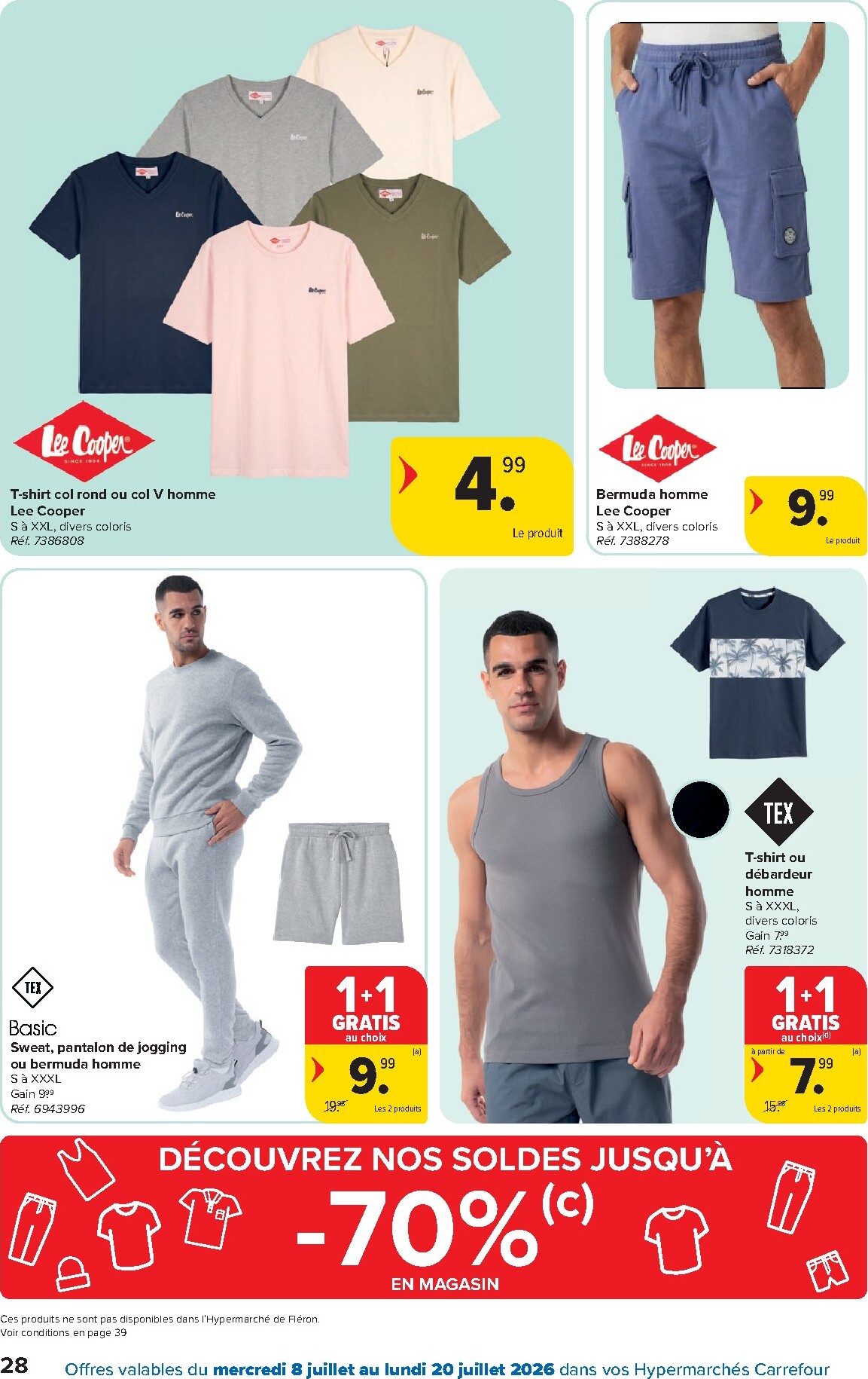 carrefour - Carrefour Hypermarchés folder voor volgende week van woensdag 08/07/2026 tot maandag 20/07/2026 - page: 28