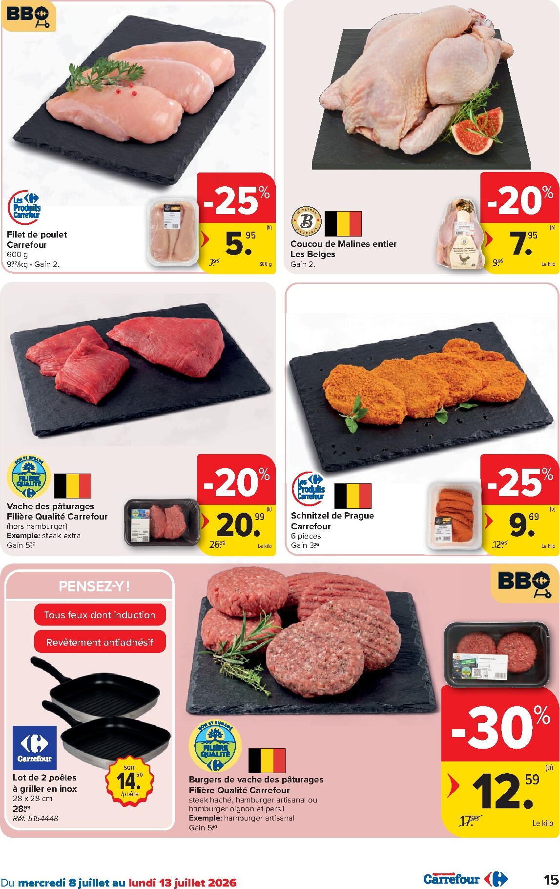 carrefour - Carrefour Hypermarchés folder voor volgende week van woensdag 08/07/2026 tot maandag 20/07/2026 - page: 15