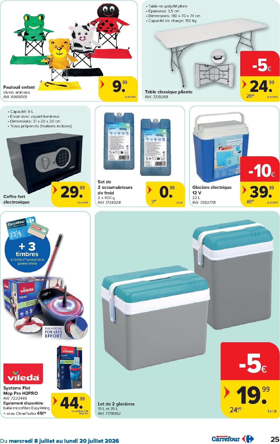 carrefour - Carrefour Hypermarchés folder voor volgende week van woensdag 08/07/2026 tot maandag 20/07/2026 - page: 25