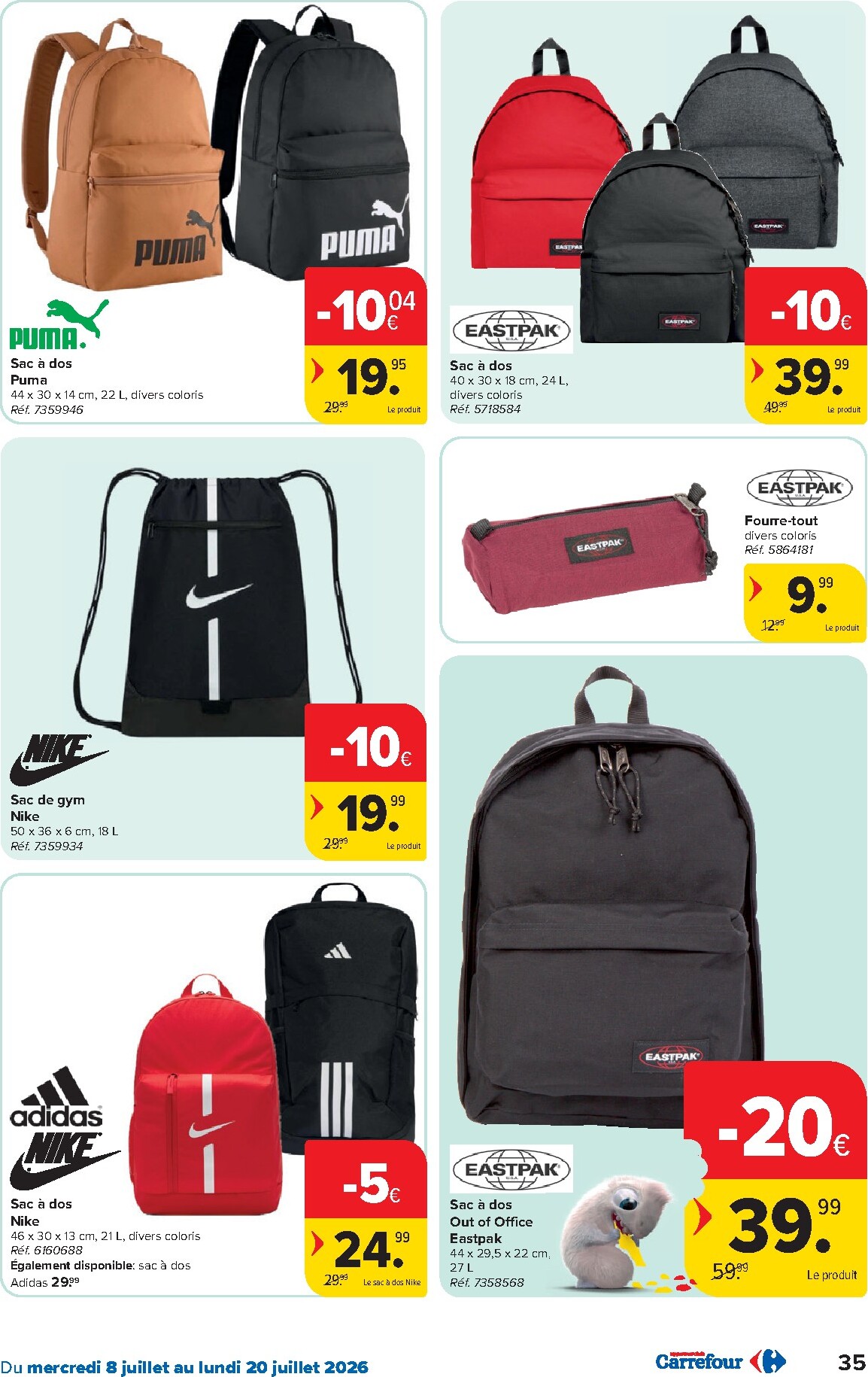 carrefour - Carrefour Hypermarchés folder voor volgende week van woensdag 08/07/2026 tot maandag 20/07/2026 - page: 35