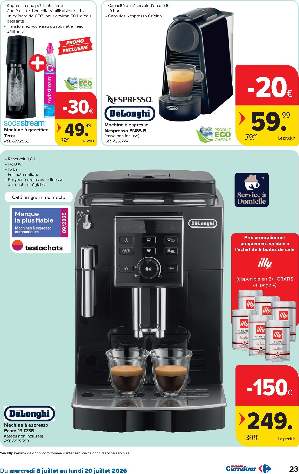 carrefour - Carrefour Hypermarchés folder voor volgende week van woensdag 08/07/2026 tot maandag 20/07/2026 - page: 23