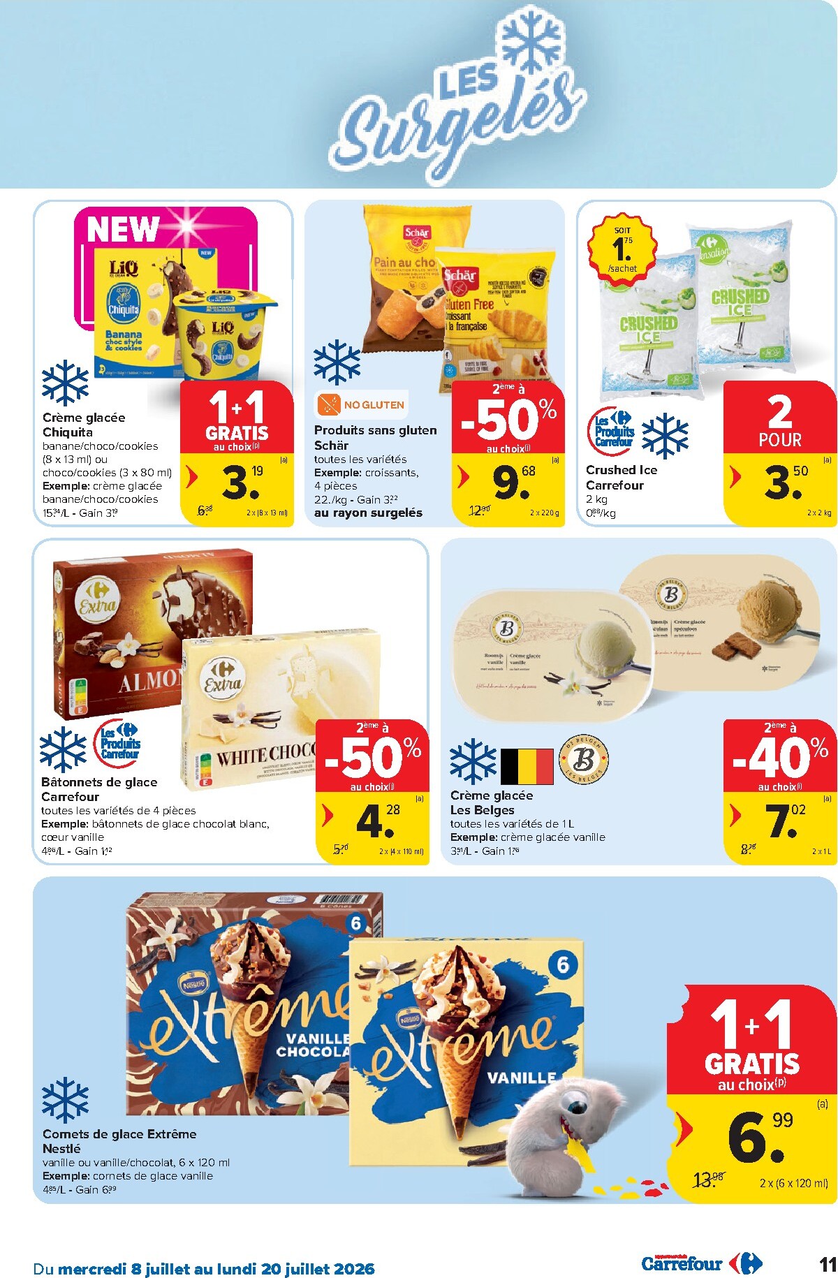 carrefour - Carrefour Hypermarchés folder voor volgende week van woensdag 08/07/2026 tot maandag 20/07/2026 - page: 11