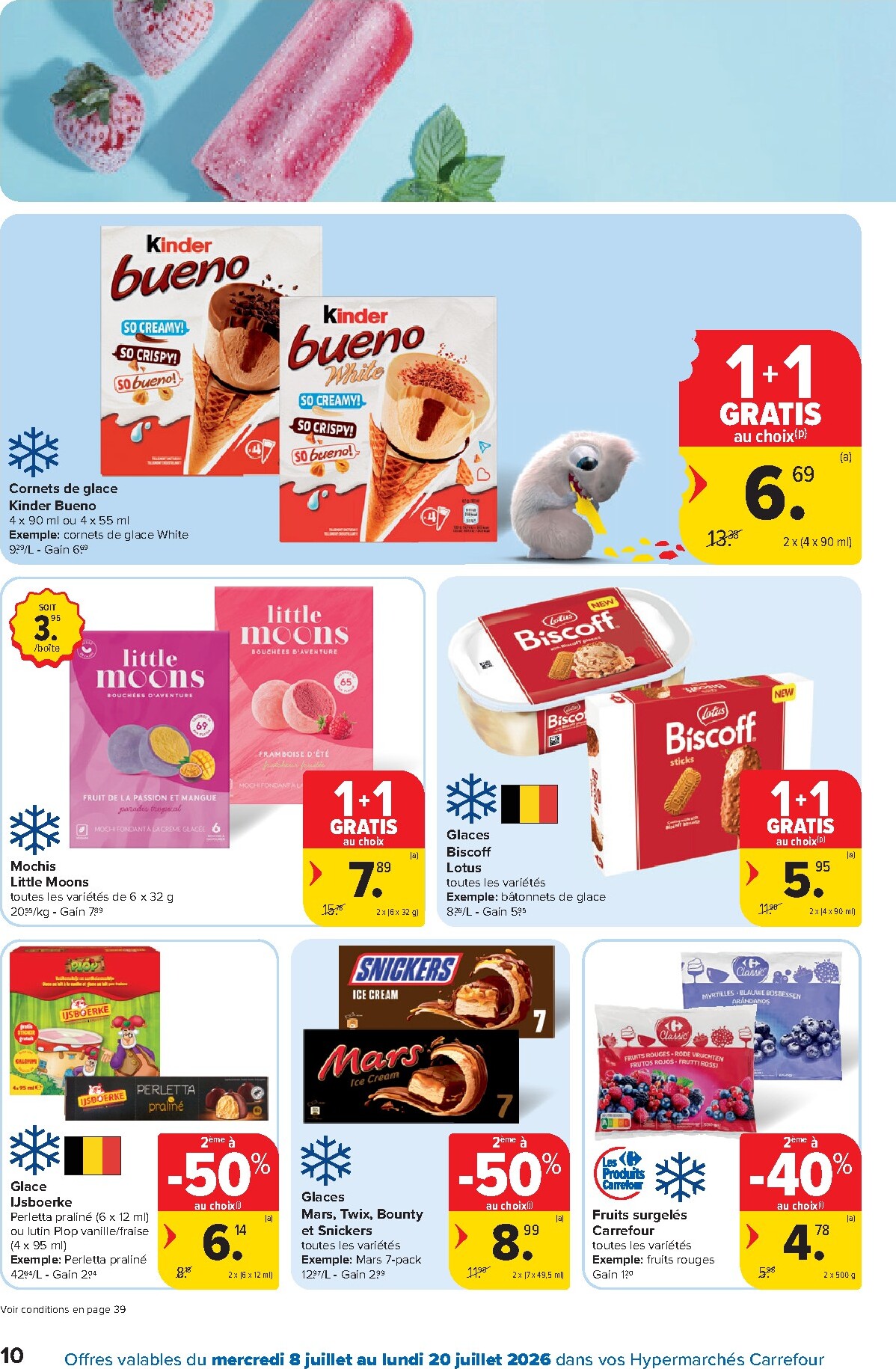carrefour - Carrefour Hypermarchés folder voor volgende week van woensdag 08/07/2026 tot maandag 20/07/2026 - page: 10