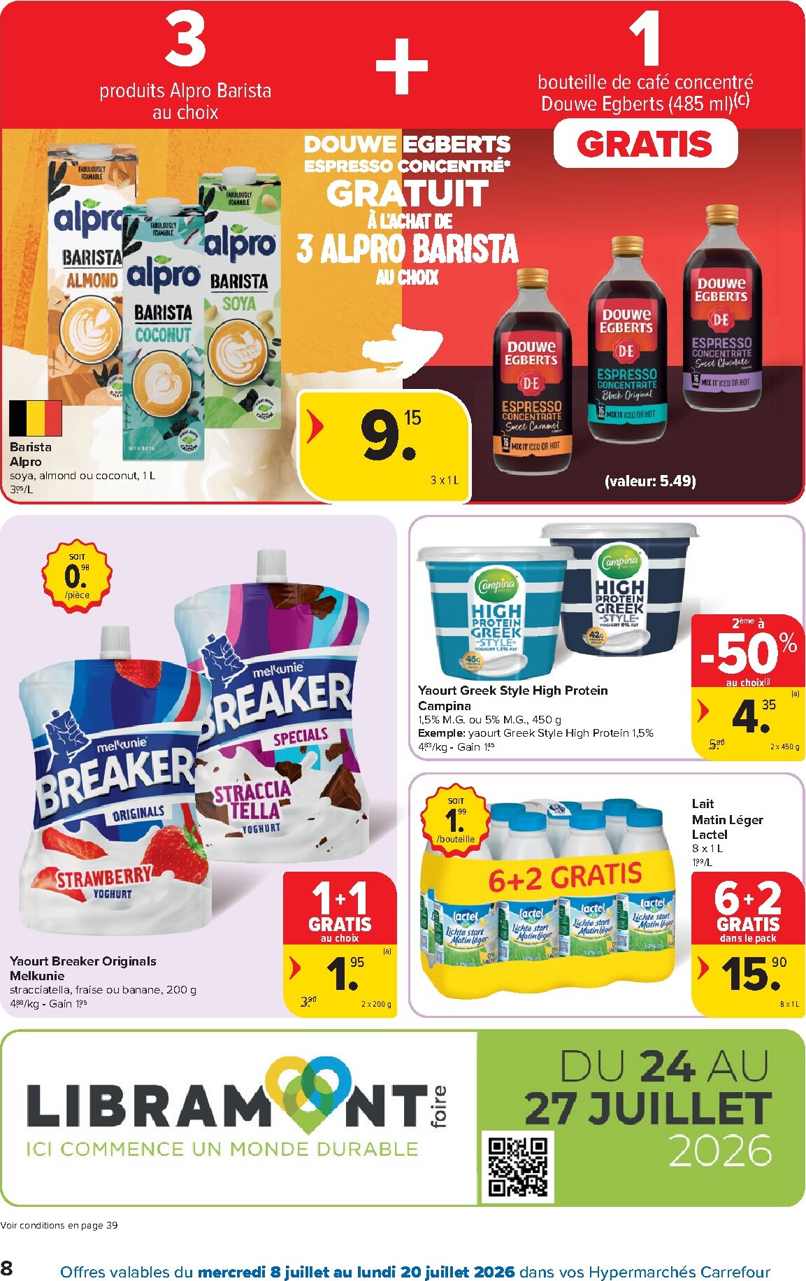 carrefour - Carrefour Hypermarchés folder voor volgende week van woensdag 08/07/2026 tot maandag 20/07/2026 - page: 8