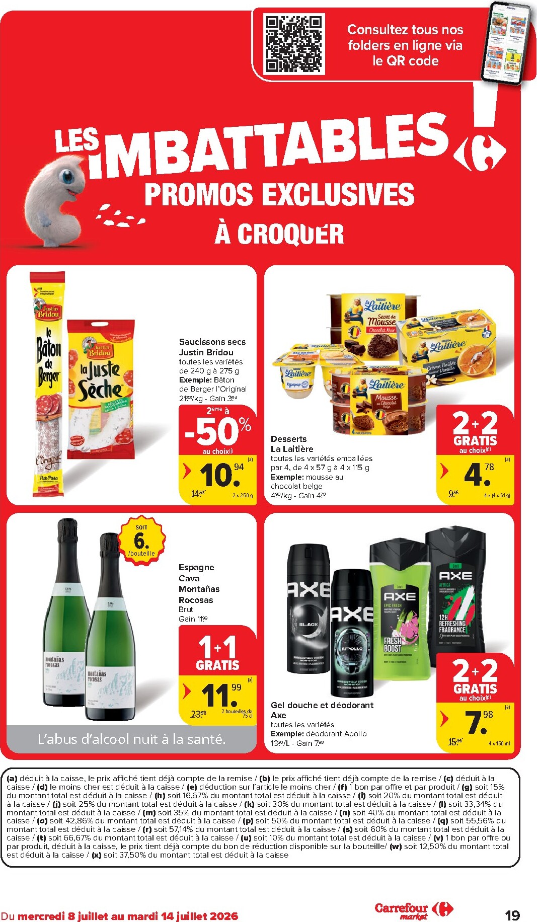 carrefour - Carrefour Market folder voor volgende week van woensdag 08/07/2026 tot dinsdag 14/07/2026 - page: 19