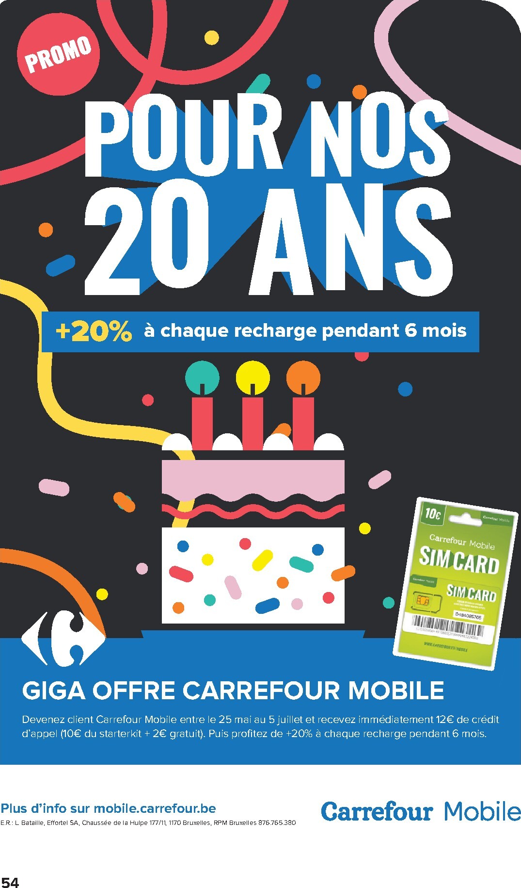 carrefour - Huidige Carrefour Hypermarchés folder geldig van woensdag 01/07/2026 tot maandag 13/07/2026 - page: 54