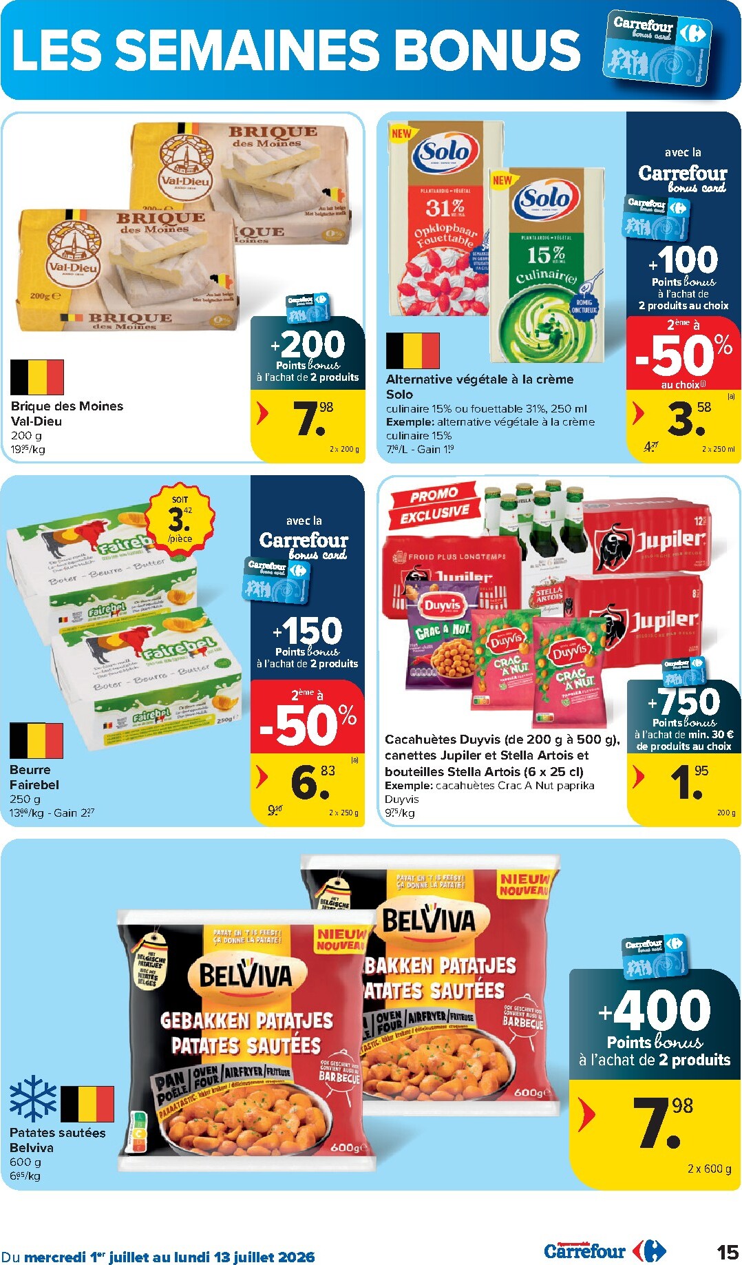 carrefour - Huidige Carrefour Hypermarchés folder geldig van woensdag 01/07/2026 tot maandag 13/07/2026 - page: 15