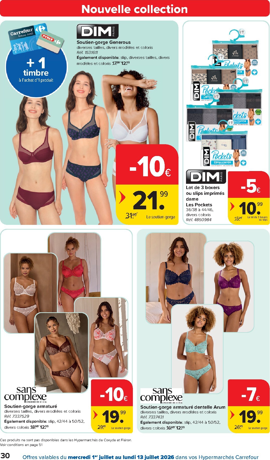 carrefour - Huidige Carrefour Hypermarchés folder geldig van woensdag 01/07/2026 tot maandag 13/07/2026 - page: 30