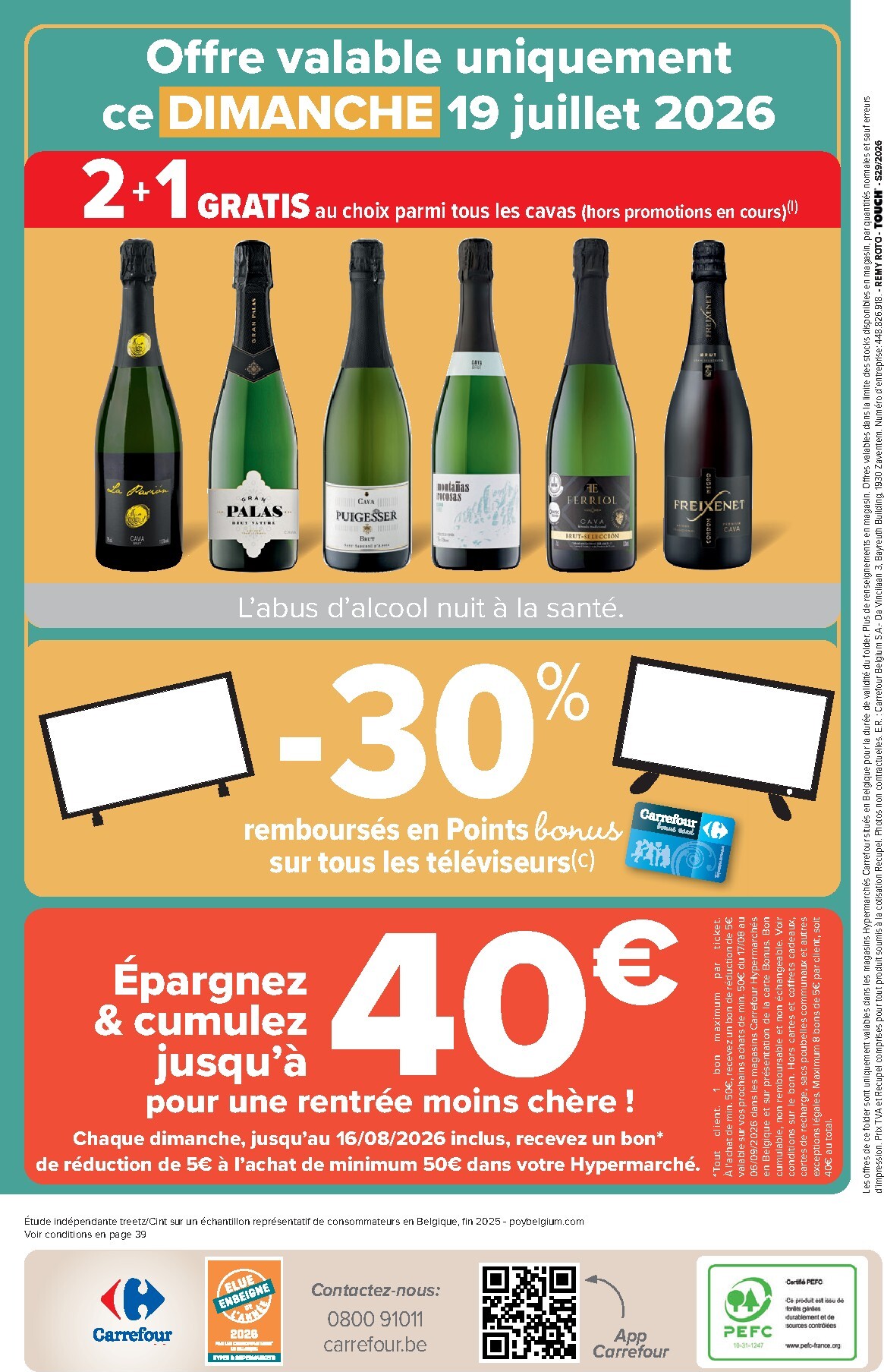 carrefour - Carrefour Hypermarchés folder voor volgende week van woensdag 15/07/2026 tot maandag 27/07/2026 - page: 40