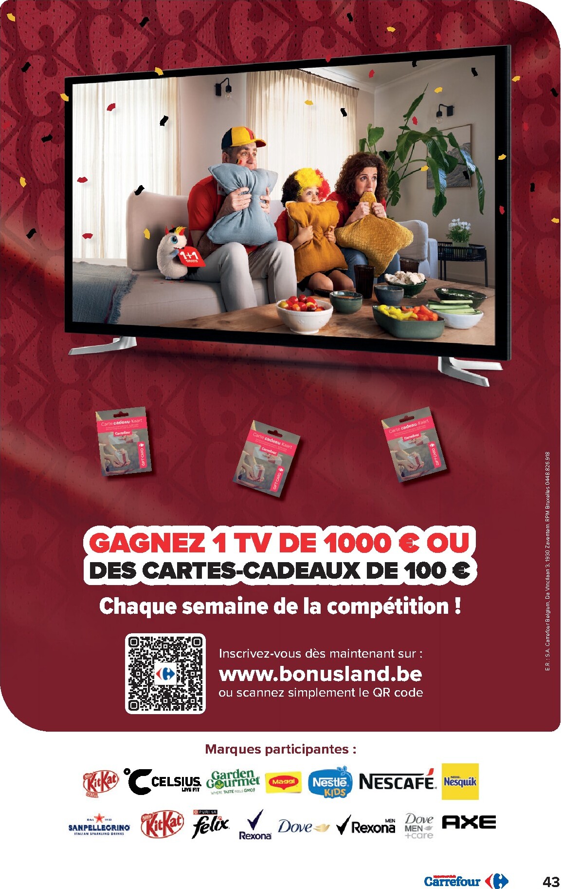 carrefour - Carrefour Hypermarchés folder voor volgende week van woensdag 15/07/2026 tot maandag 27/07/2026 - page: 43