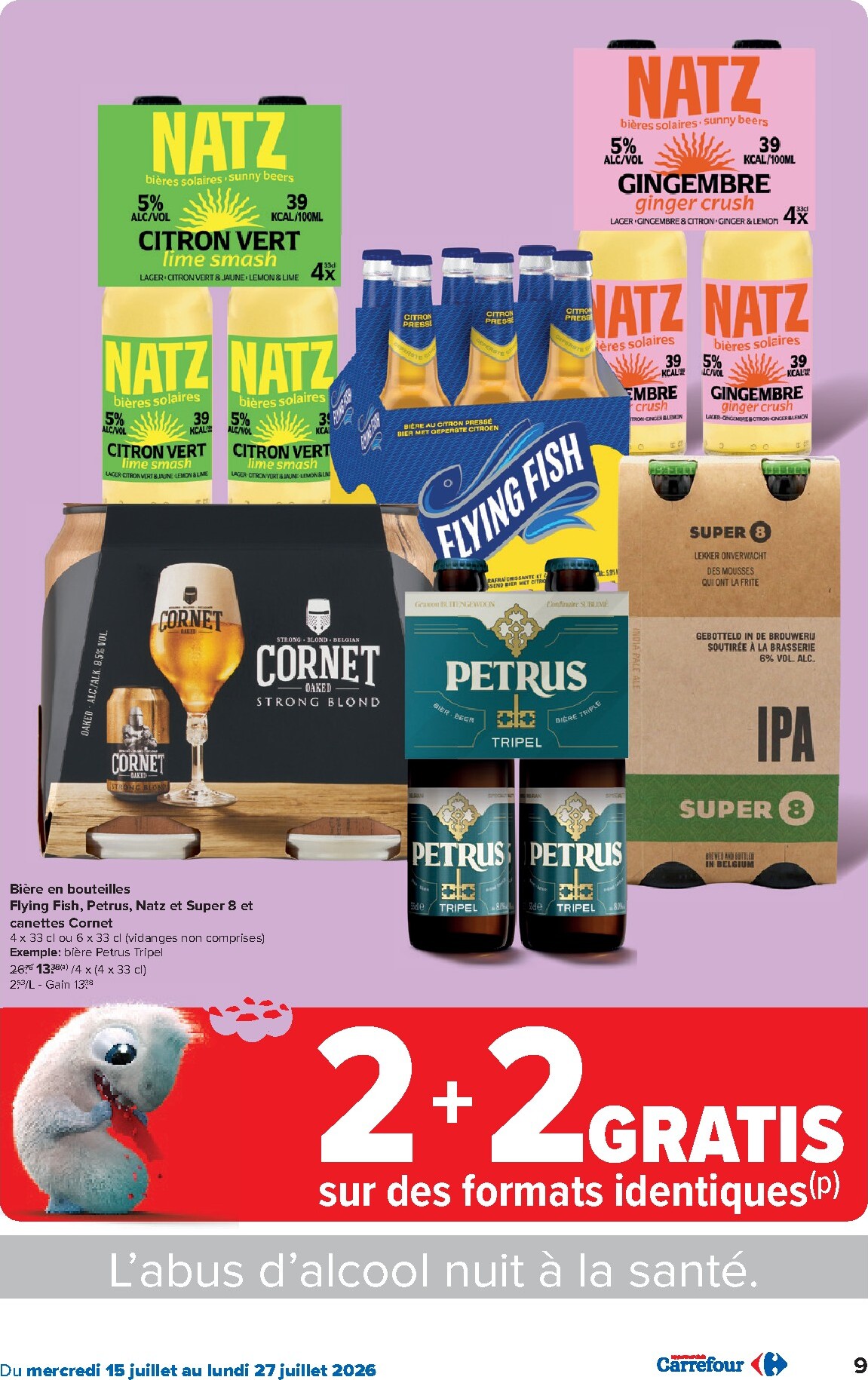 carrefour - Carrefour Hypermarchés folder voor volgende week van woensdag 15/07/2026 tot maandag 27/07/2026 - page: 9