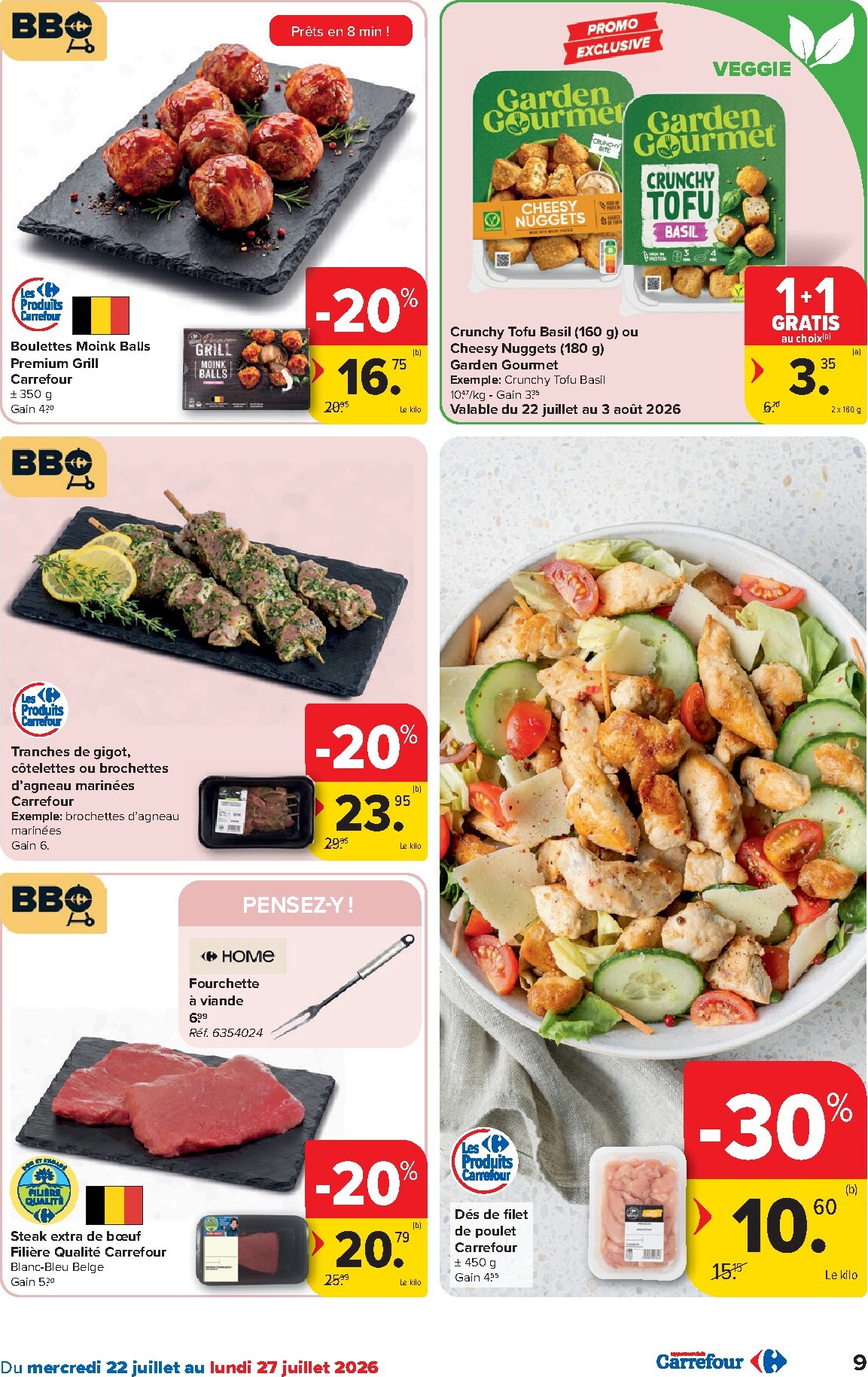 carrefour - Carrefour Hypermarchés folder voor volgende week van woensdag 22/07/2026 tot maandag 03/08/2026 - page: 9