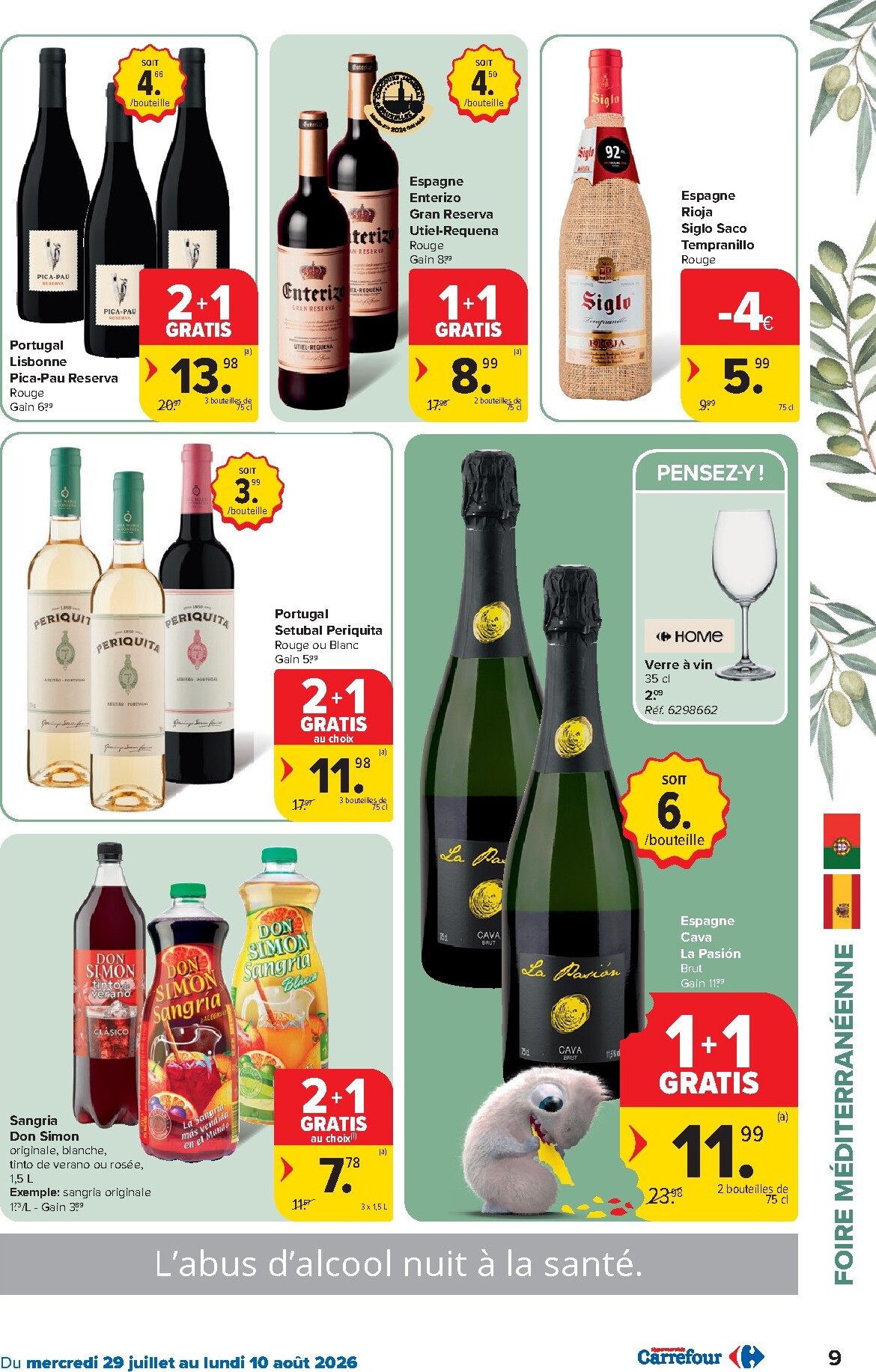 carrefour - Carrefour Hypermarchés folder voor volgende week van woensdag 29/07/2026 tot maandag 10/08/2026 - page: 9