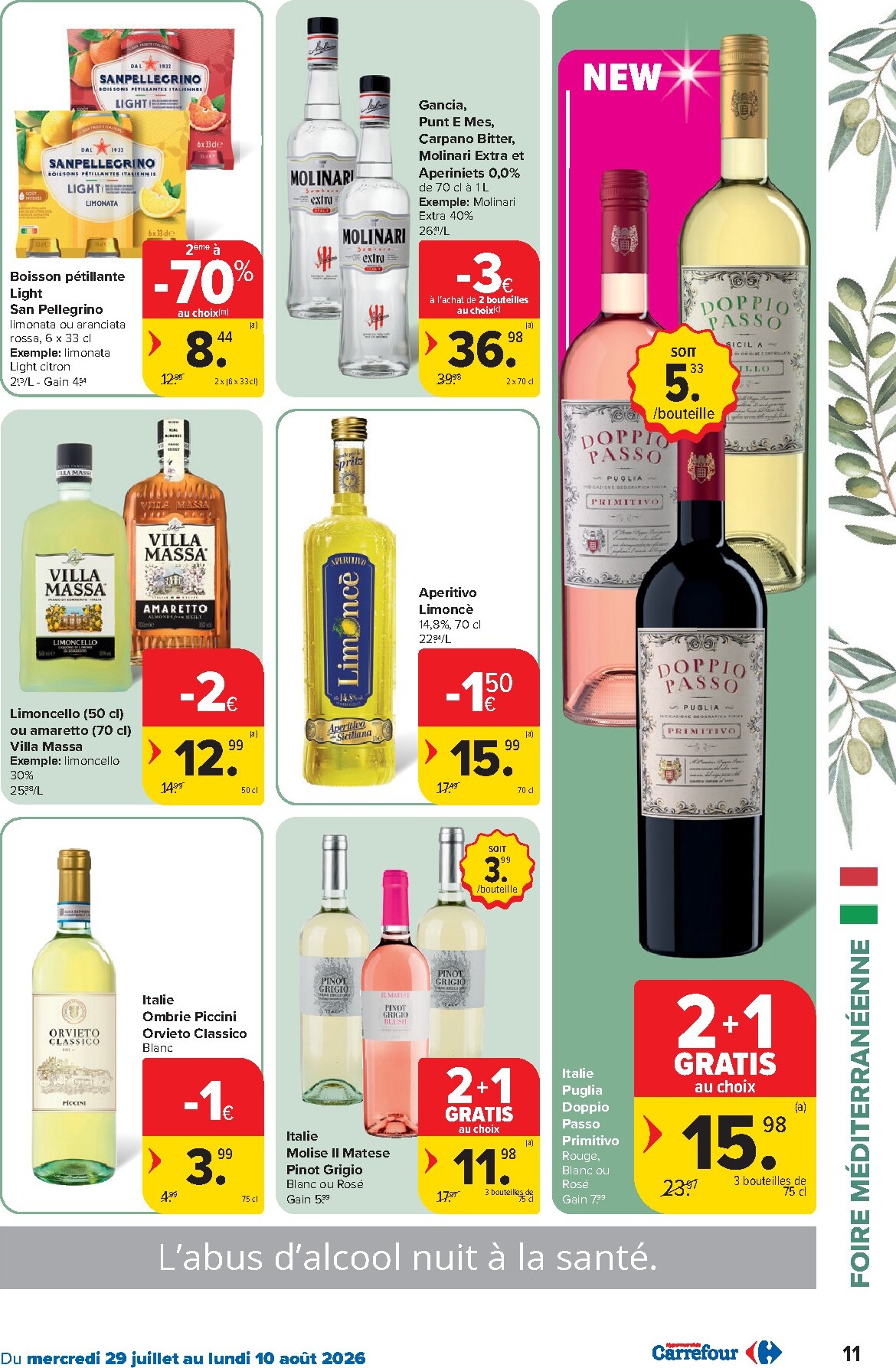 carrefour - Carrefour Hypermarchés folder voor volgende week van woensdag 29/07/2026 tot maandag 10/08/2026 - page: 11