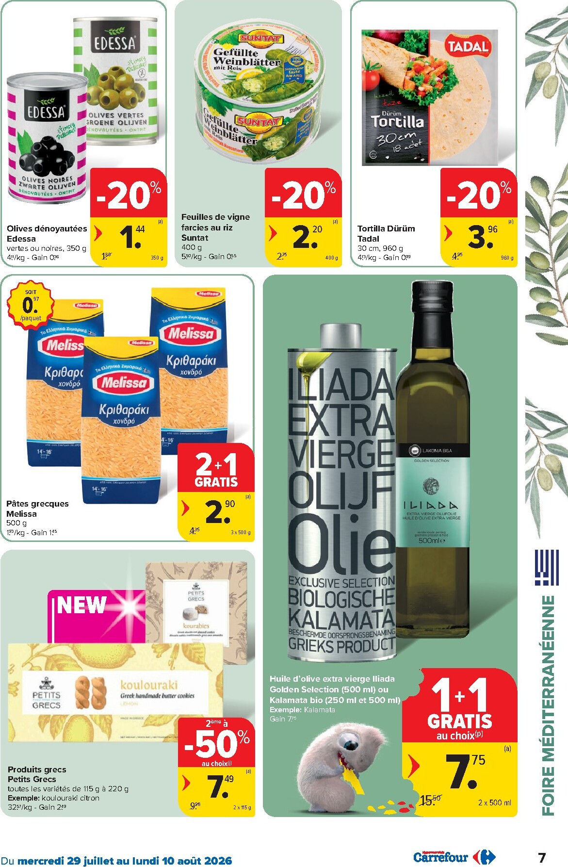 carrefour - Carrefour Hypermarchés folder voor volgende week van woensdag 29/07/2026 tot maandag 10/08/2026 - page: 7