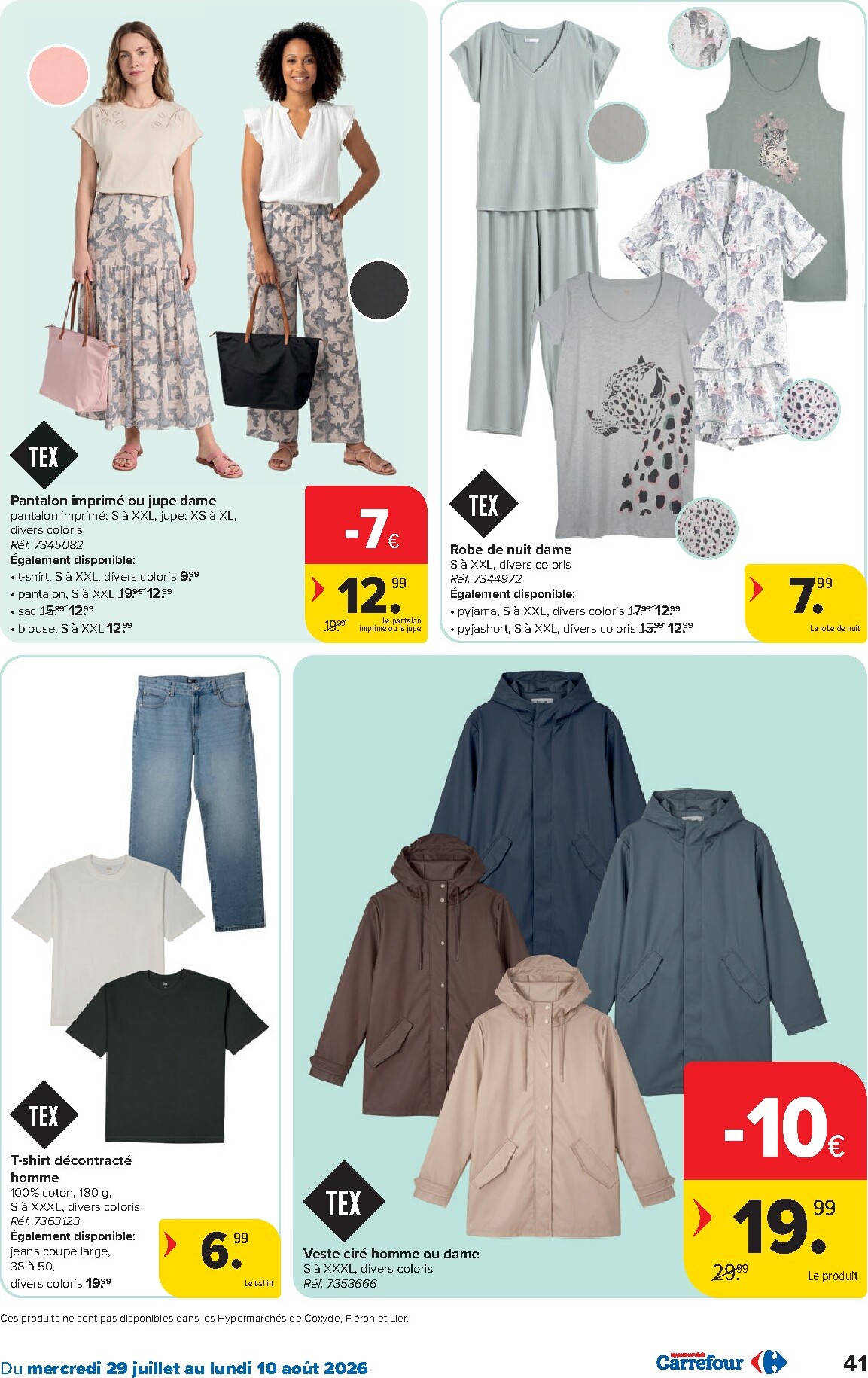 carrefour - Carrefour Hypermarchés folder voor volgende week van woensdag 29/07/2026 tot maandag 10/08/2026 - page: 41