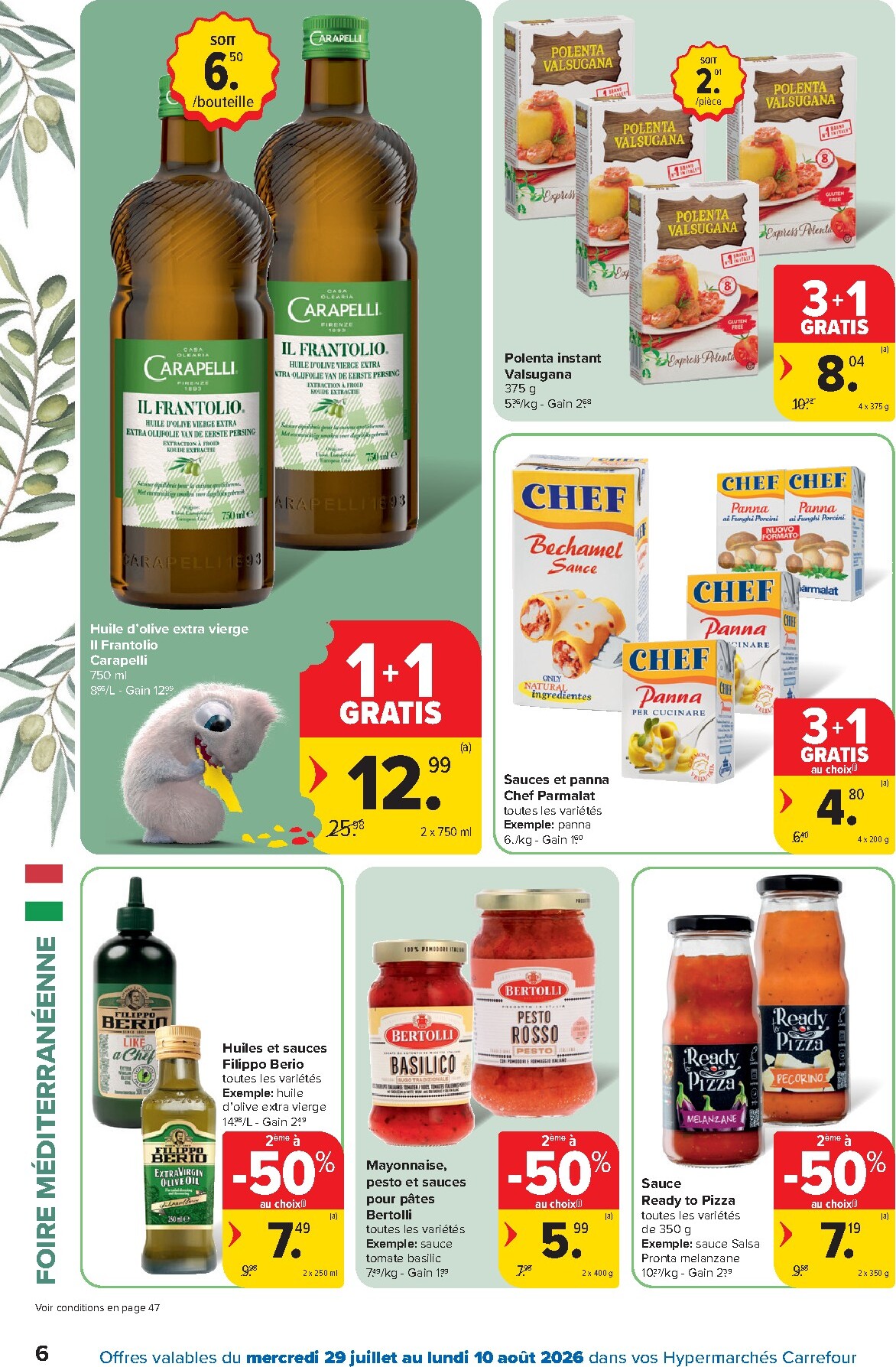 carrefour - Carrefour Hypermarchés folder voor volgende week van woensdag 29/07/2026 tot maandag 10/08/2026 - page: 6