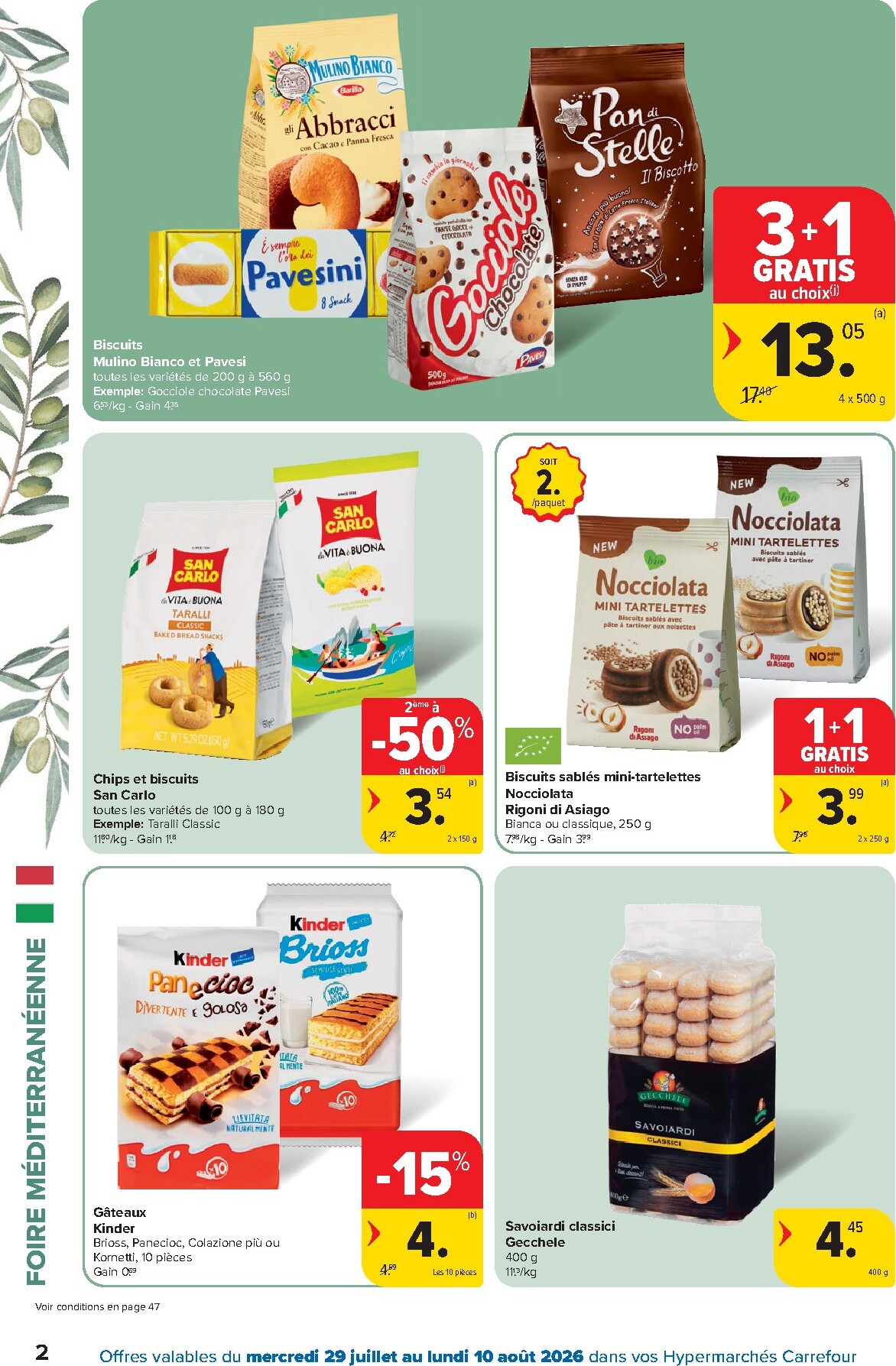 carrefour - Carrefour Hypermarchés folder voor volgende week van woensdag 29/07/2026 tot maandag 10/08/2026 - page: 2