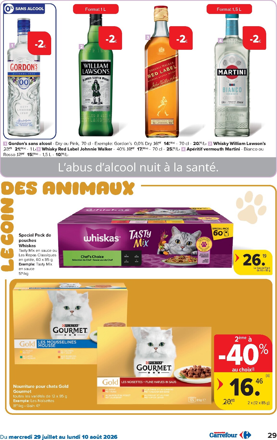 carrefour - Carrefour Hypermarchés folder voor volgende week van woensdag 29/07/2026 tot maandag 10/08/2026 - page: 29