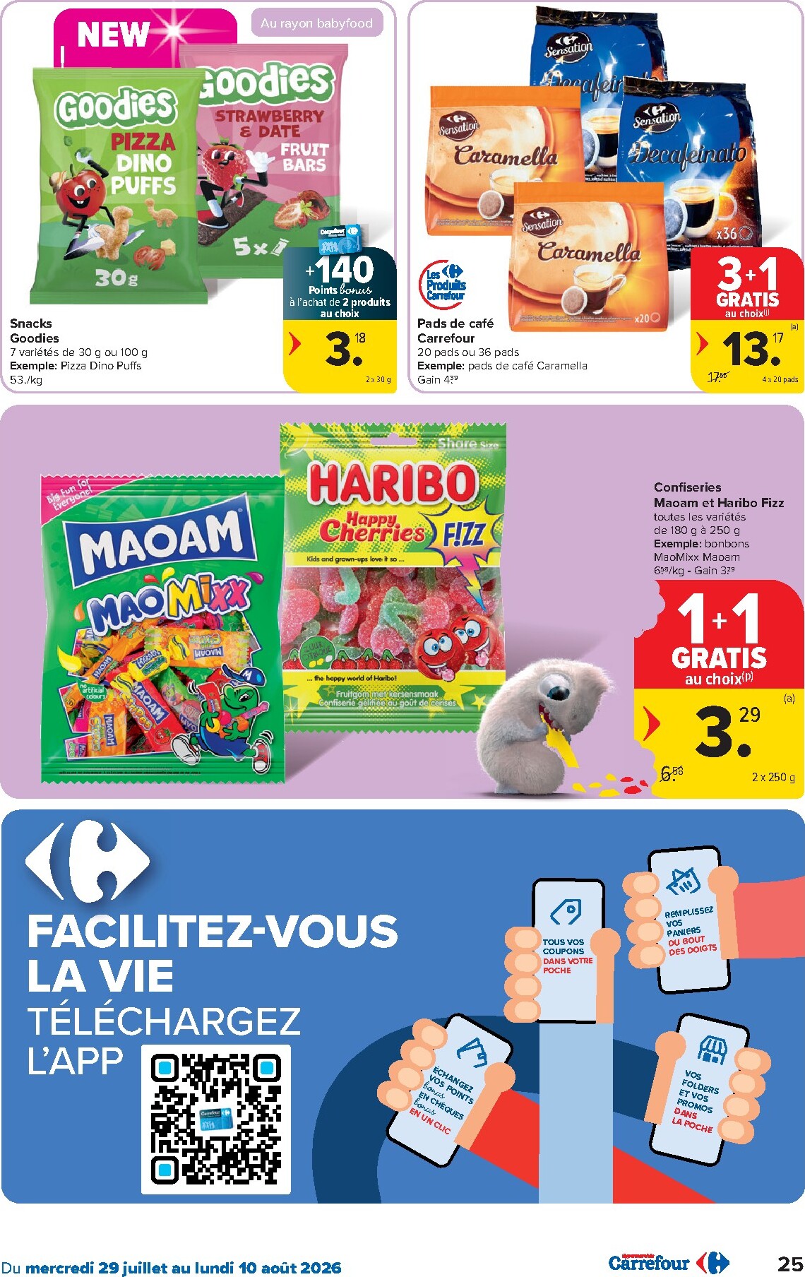 carrefour - Carrefour Hypermarchés folder voor volgende week van woensdag 29/07/2026 tot maandag 10/08/2026 - page: 25