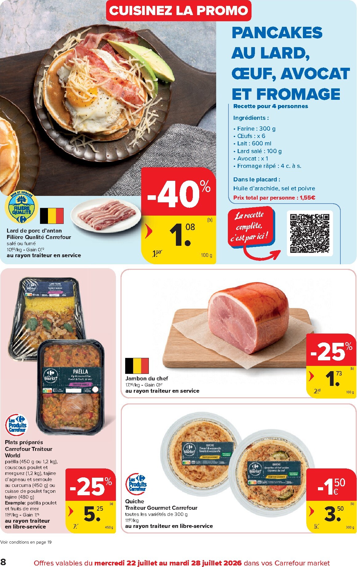 carrefour - Huidige Carrefour Market folder geldig van woensdag 22/07/2026 tot dinsdag 28/07/2026 - page: 8