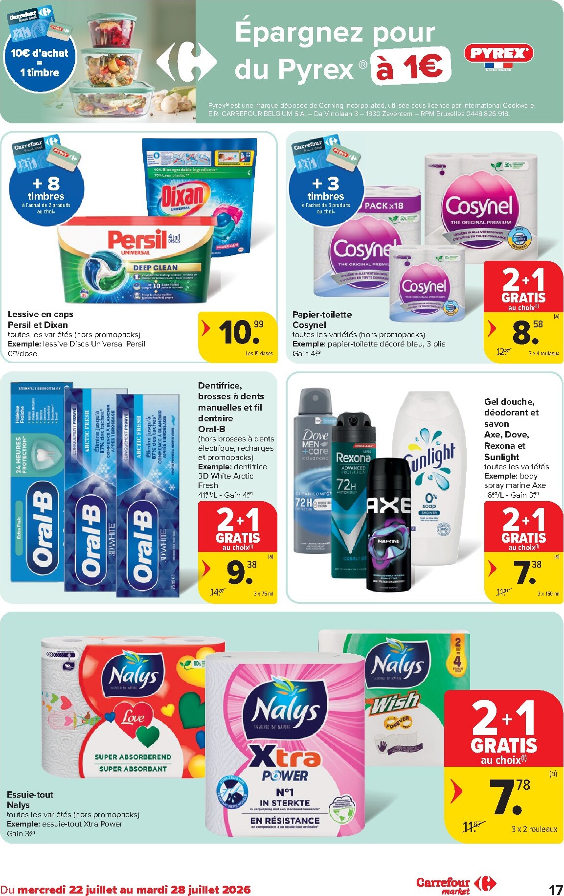 carrefour - Huidige Carrefour Market folder geldig van woensdag 22/07/2026 tot dinsdag 28/07/2026 - page: 17