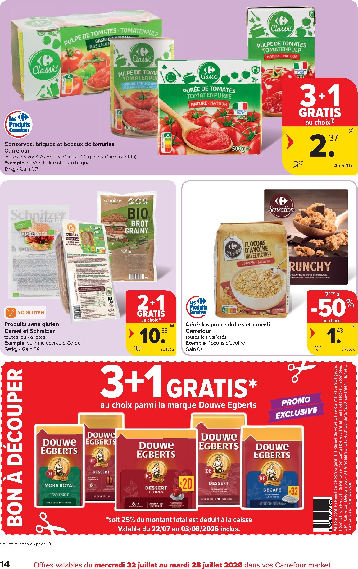 carrefour - Huidige Carrefour Market folder geldig van woensdag 22/07/2026 tot dinsdag 28/07/2026 - page: 14