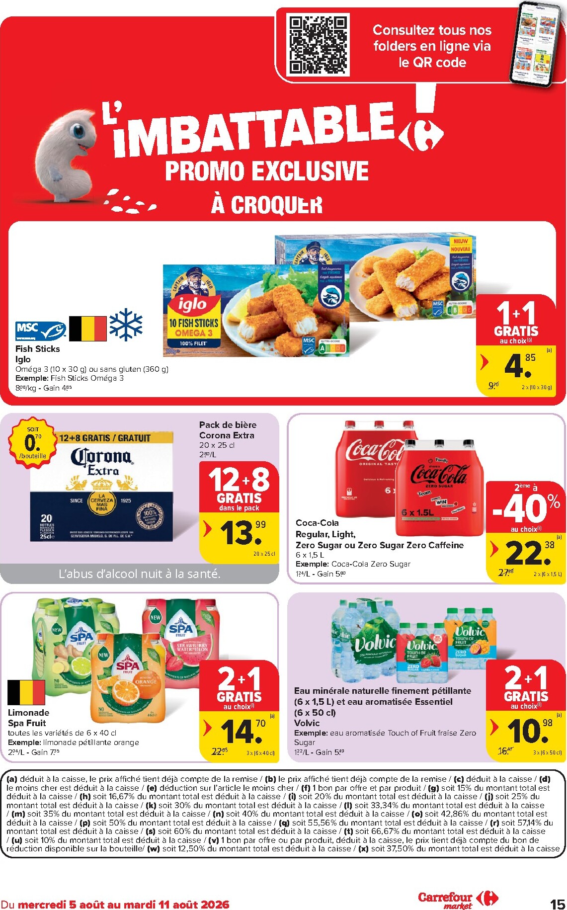 carrefour - Carrefour Market folder voor volgende week van woensdag 05/08/2026 tot dinsdag 11/08/2026 - page: 15