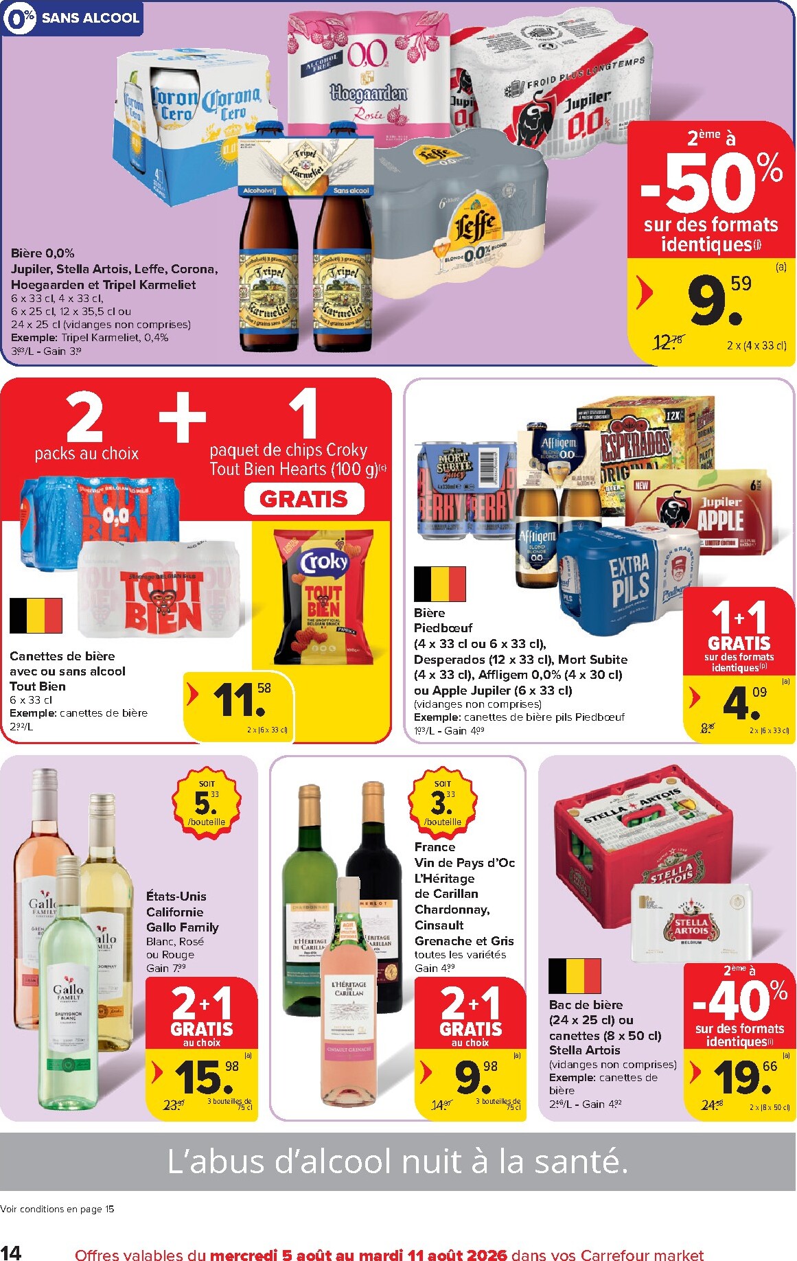 carrefour - Carrefour Market folder voor volgende week van woensdag 05/08/2026 tot dinsdag 11/08/2026 - page: 14