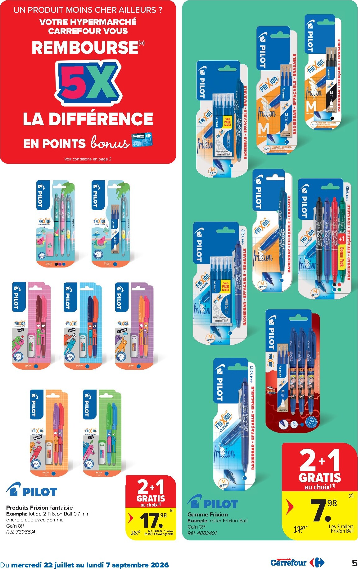 carrefour - Huidige Carrefour Hypermarchés - Back to School folder geldig van woensdag 22/07/2026 tot maandag 07/09/2026 - page: 5
