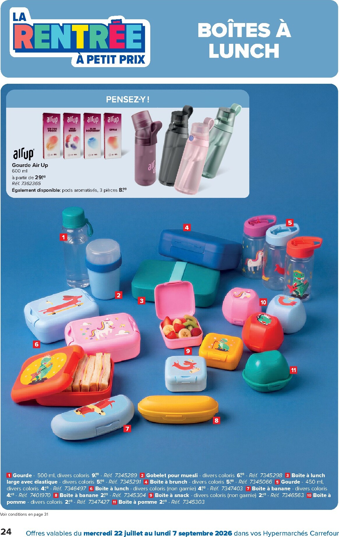 carrefour - Huidige Carrefour Hypermarchés - Back to School folder geldig van woensdag 22/07/2026 tot maandag 07/09/2026 - page: 24