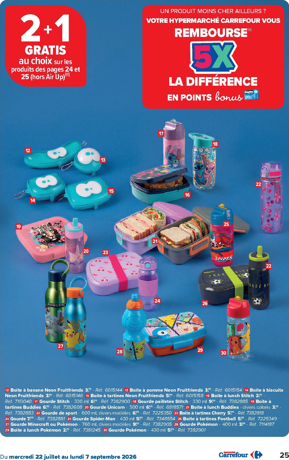 carrefour - Huidige Carrefour Hypermarchés - Back to School folder geldig van woensdag 22/07/2026 tot maandag 07/09/2026 - page: 25