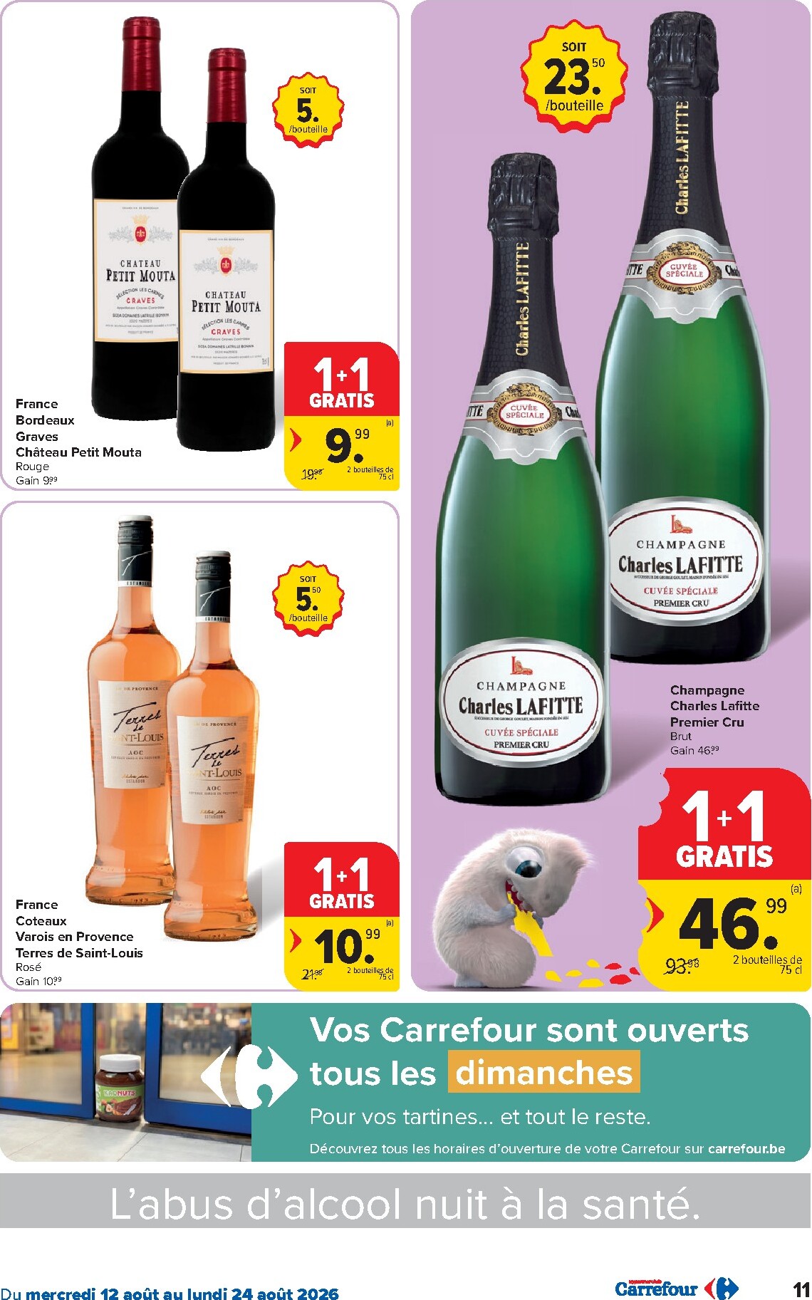 carrefour - Toekomstige Carrefour Hypermarchés folder geldig van woensdag 12/08/2026 tot maandag 24/08/2026 - page: 11