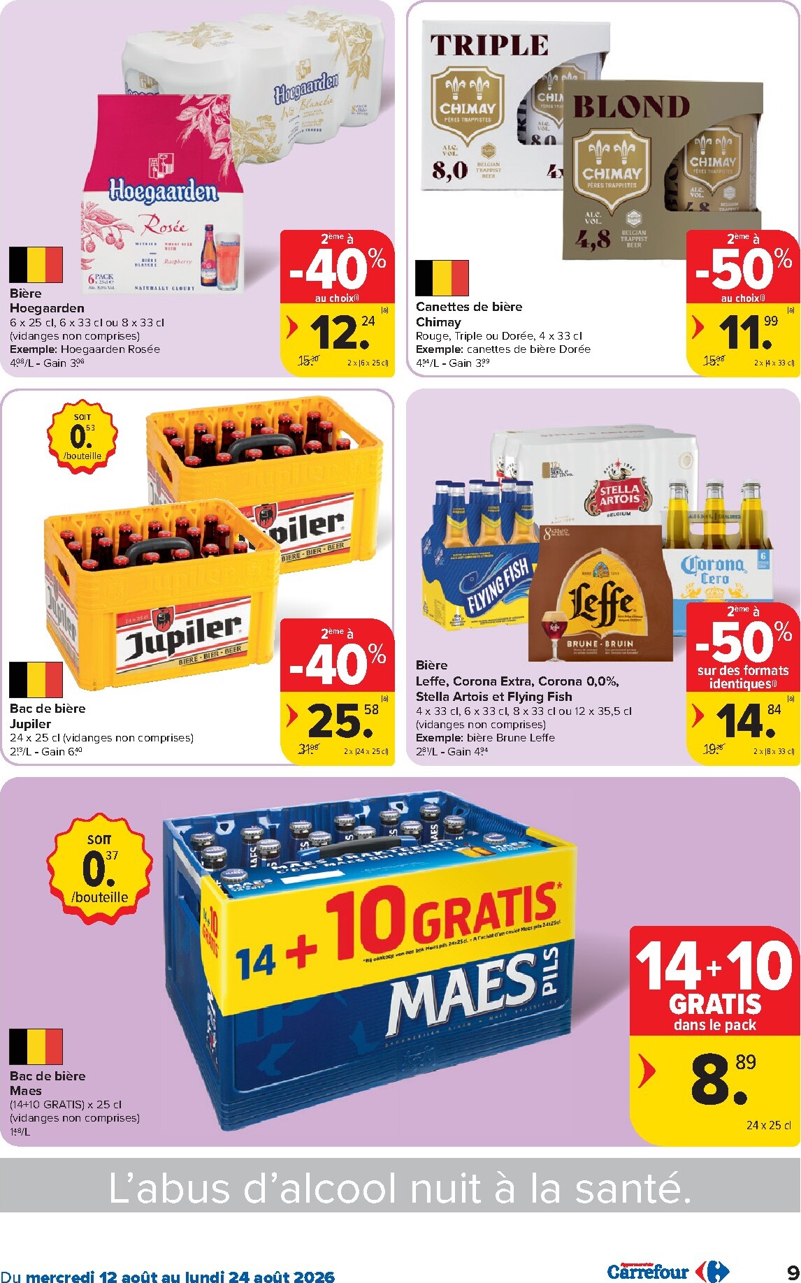 carrefour - Toekomstige Carrefour Hypermarchés folder geldig van woensdag 12/08/2026 tot maandag 24/08/2026 - page: 9