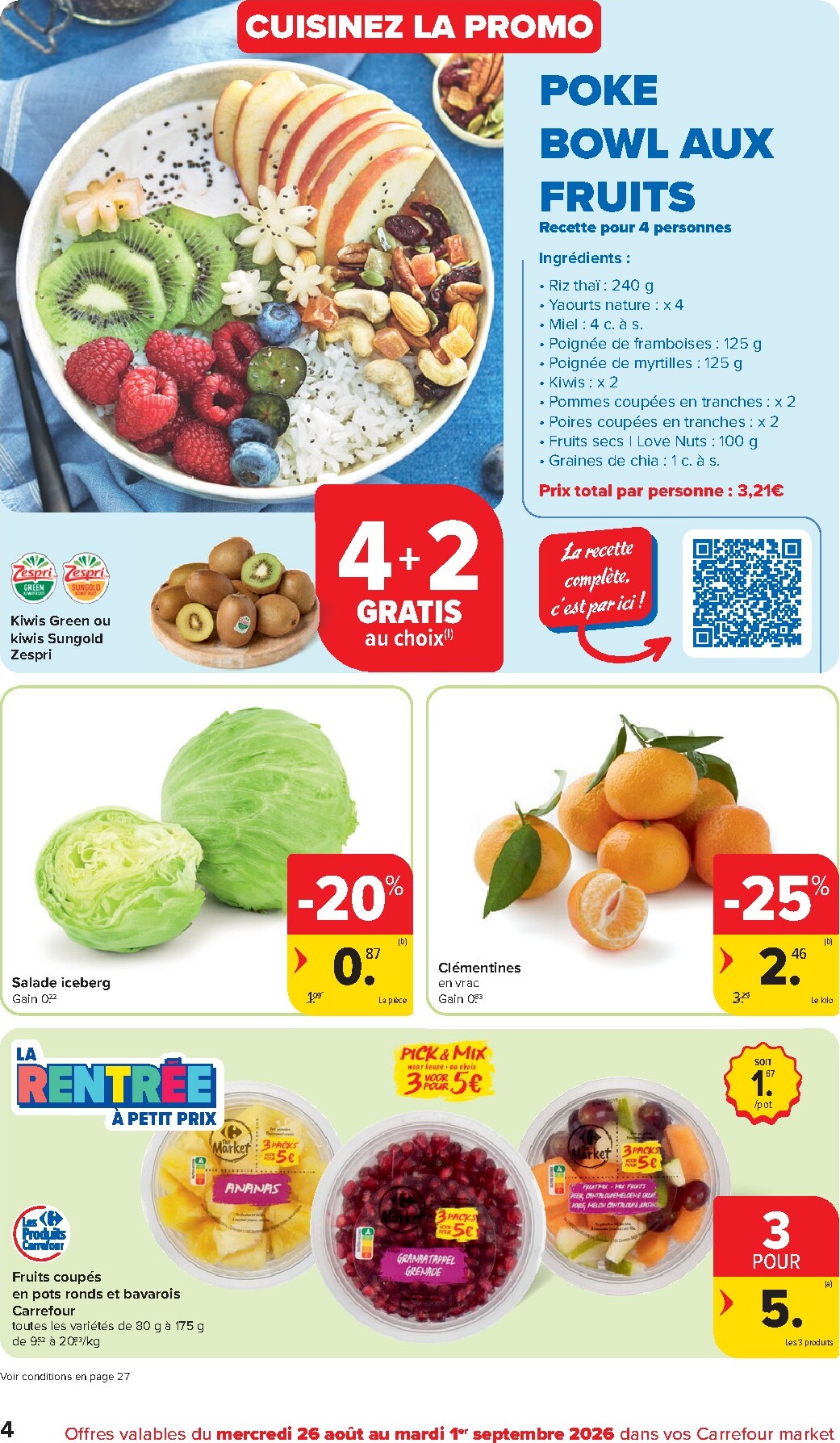 carrefour - Carrefour Market folder voor volgende week van woensdag 26/08/2026 tot dinsdag 01/09/2026 - page: 4