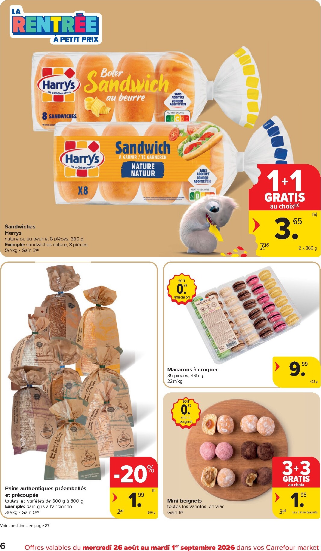 carrefour - Carrefour Market folder voor volgende week van woensdag 26/08/2026 tot dinsdag 01/09/2026 - page: 6